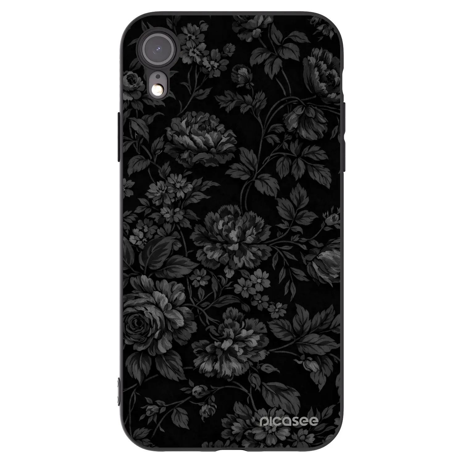 Picasee Μαύρη θήκη σιλικόνης για Apple iPhone 6 Plus/6S Plus - Dark Romance