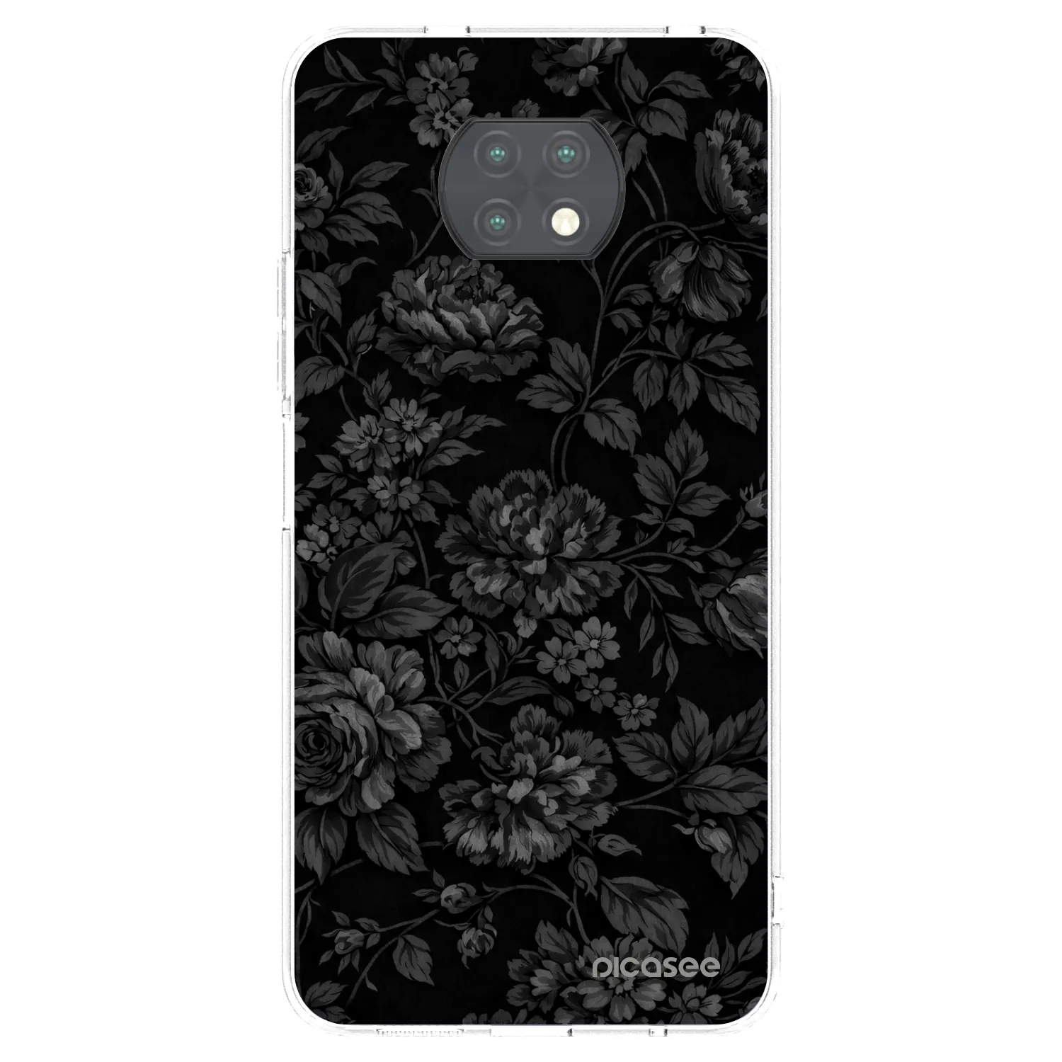 Picasee διαφανής θήκη σιλικόνης Xiaomi Redmi Note 9T - Dark Romance