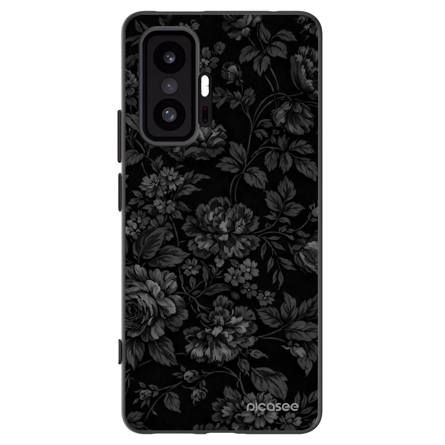 Picasee Μαύρη θήκη σιλικόνης για Xiaomi 11T Pro - Dark Romance