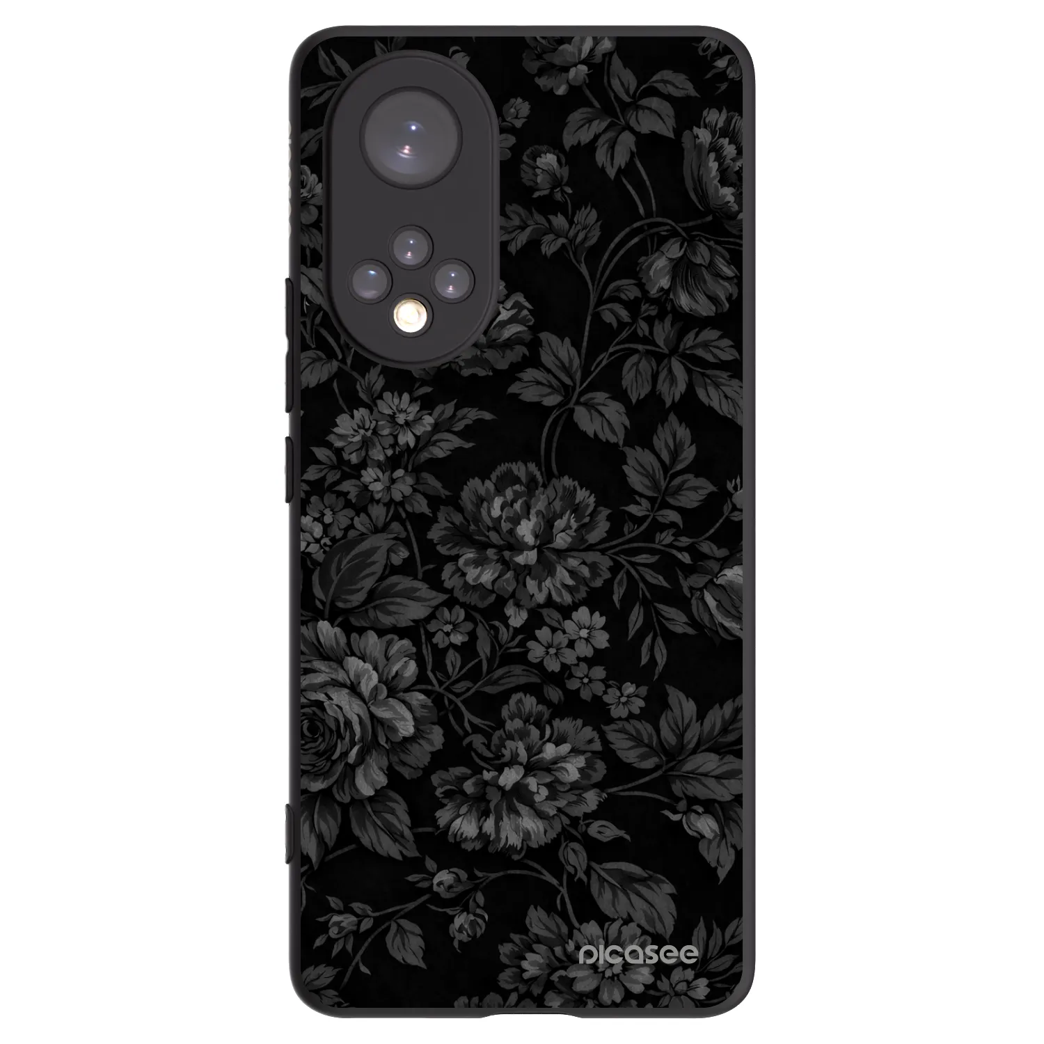 Picasee Μαύρη θήκη σιλικόνης για Honor 50 5G - Dark Romance