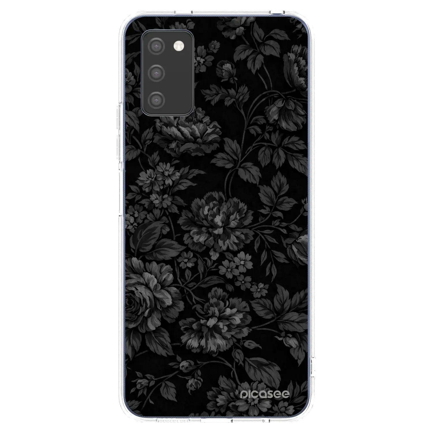Picasee διαφανής θήκη σιλικόνης Samsung Galaxy A03s A037G - Dark Romance