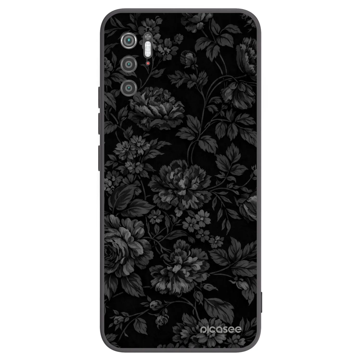 Picasee Μαύρη θήκη σιλικόνης για Xiaomi Poco M3 Pro 5G - Dark Romance