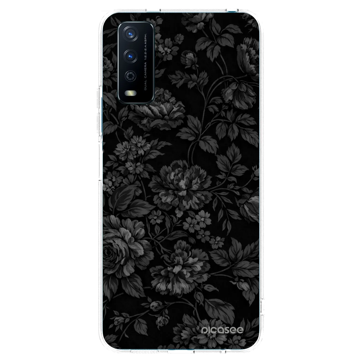 Picasee διαφανής θήκη σιλικόνης Vivo Y11s - Dark Romance