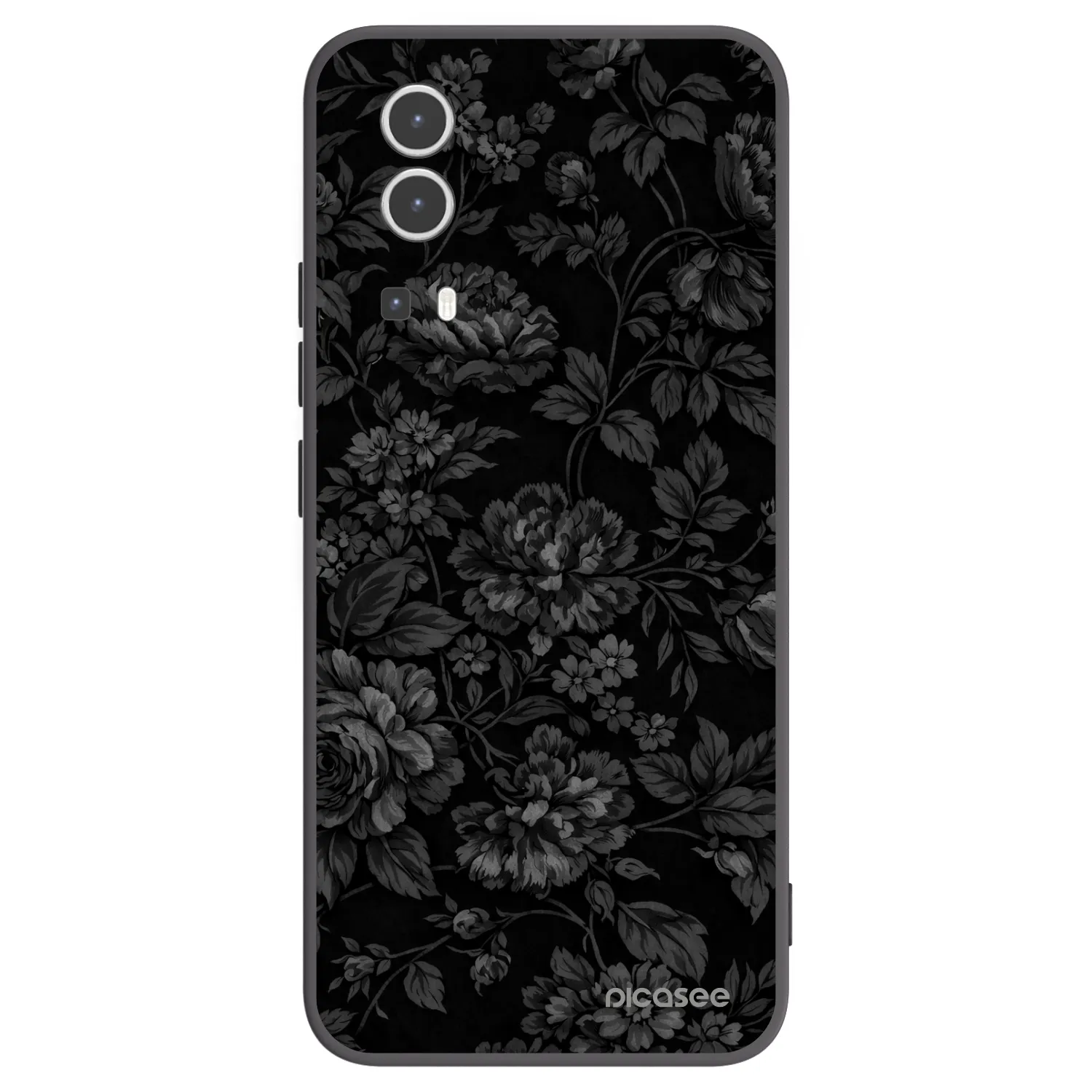 Picasee Μαύρη θήκη σιλικόνης για Vivo Y72 5G - Dark Romance