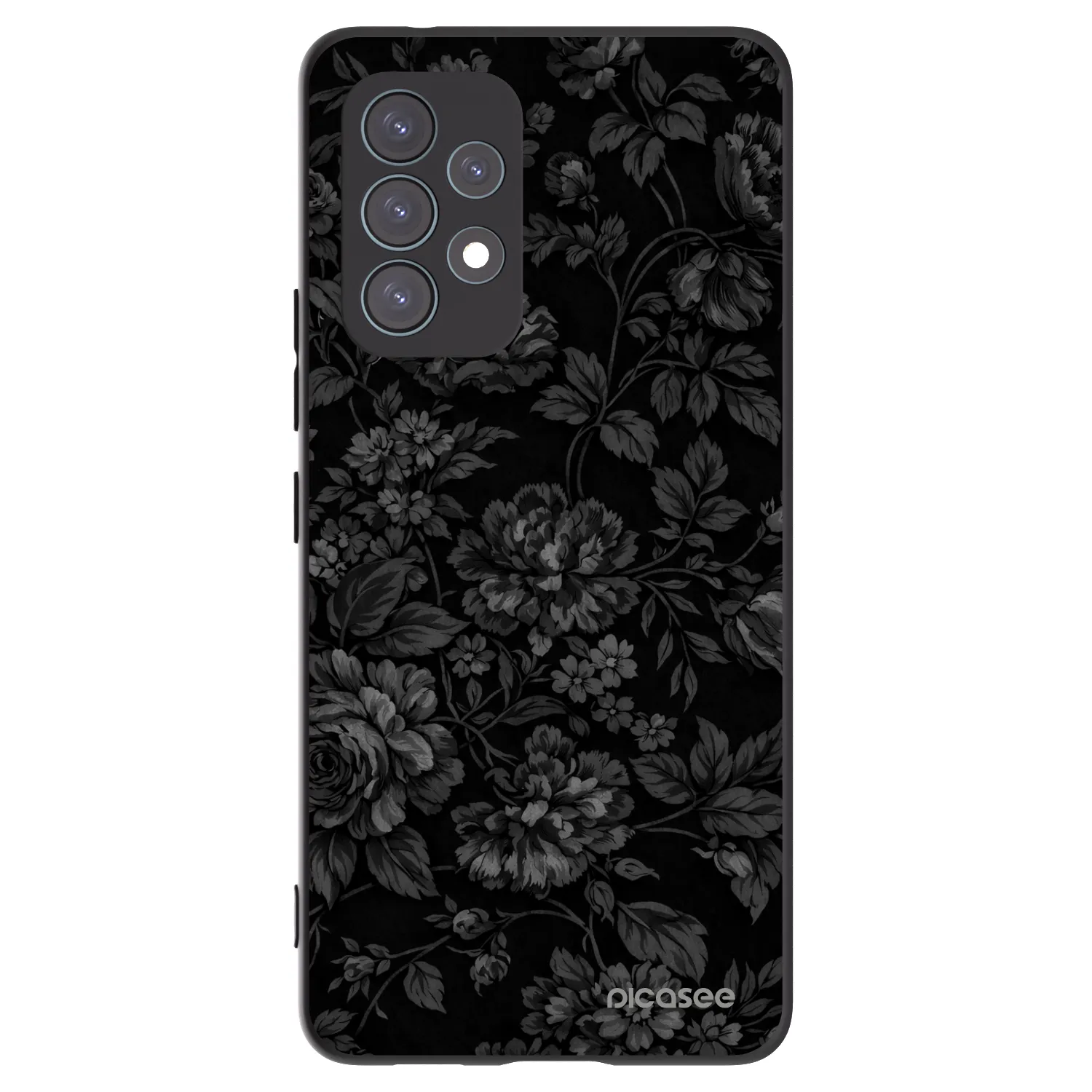 Picasee Μαύρη θήκη σιλικόνης για Samsung Galaxy A53 5G A536 - Dark Romance
