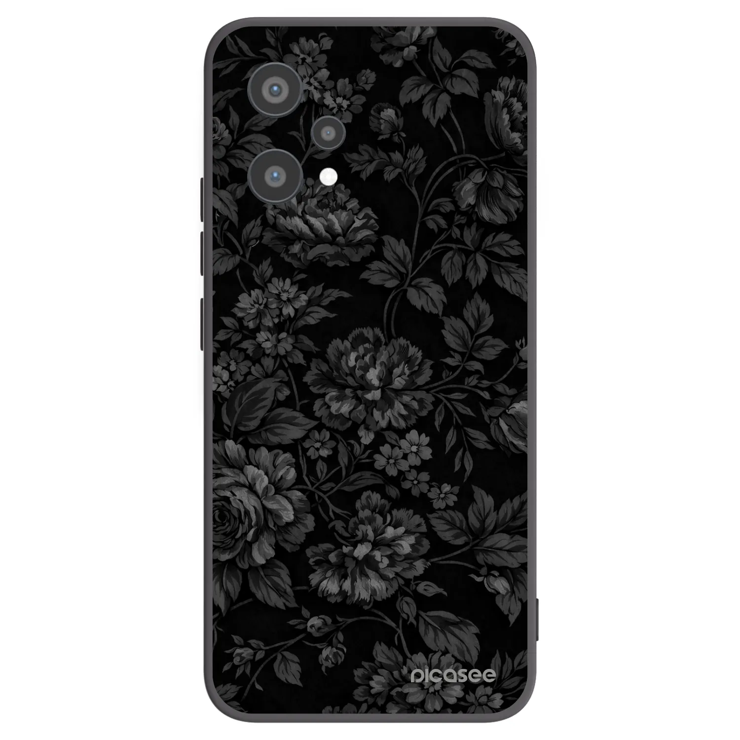 Picasee Μαύρη θήκη σιλικόνης για Realme 9 Pro 5G - Dark Romance