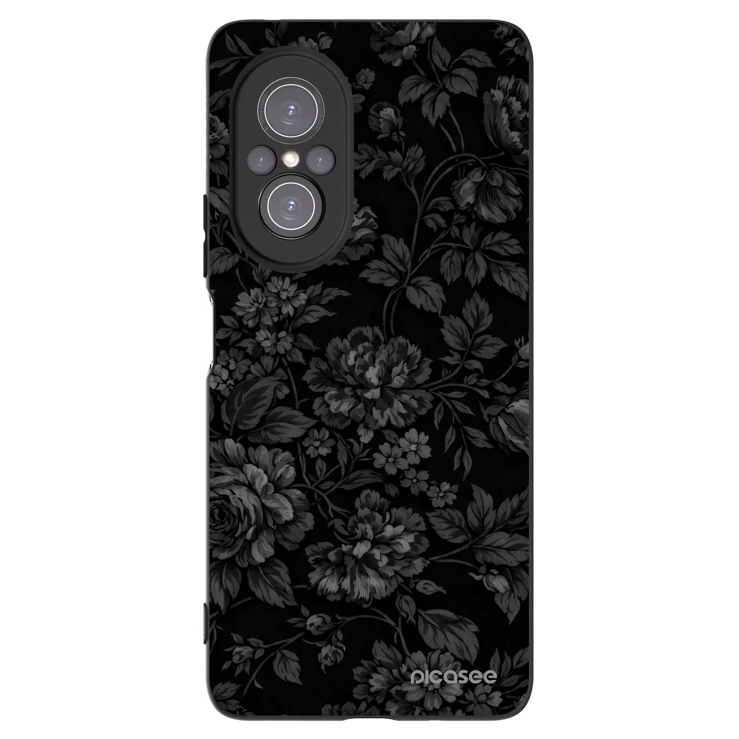Picasee Μαύρη θήκη σιλικόνης για Huawei Nova 9 SE - Dark Romance