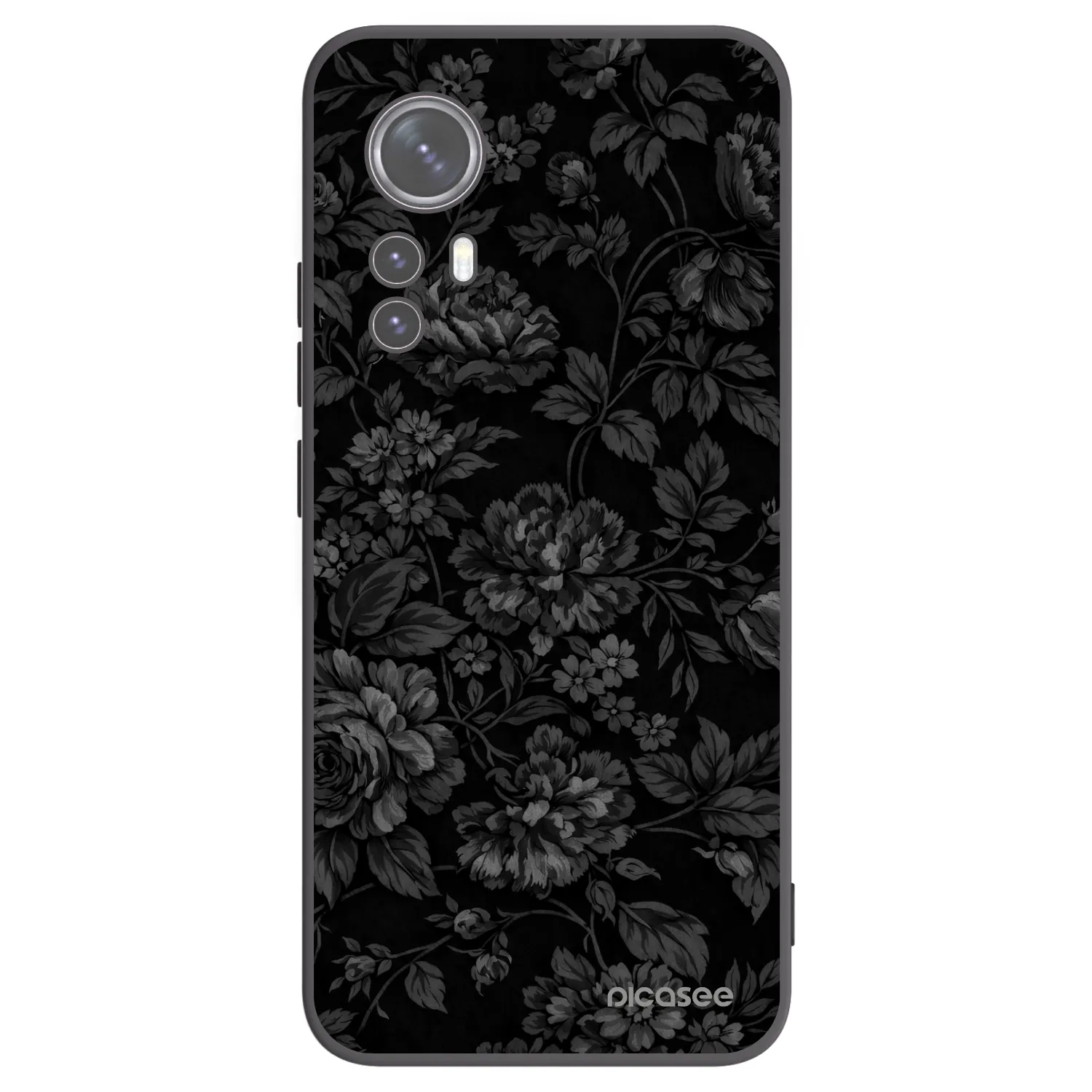 Picasee Μαύρη θήκη σιλικόνης για Xiaomi 12 - Dark Romance