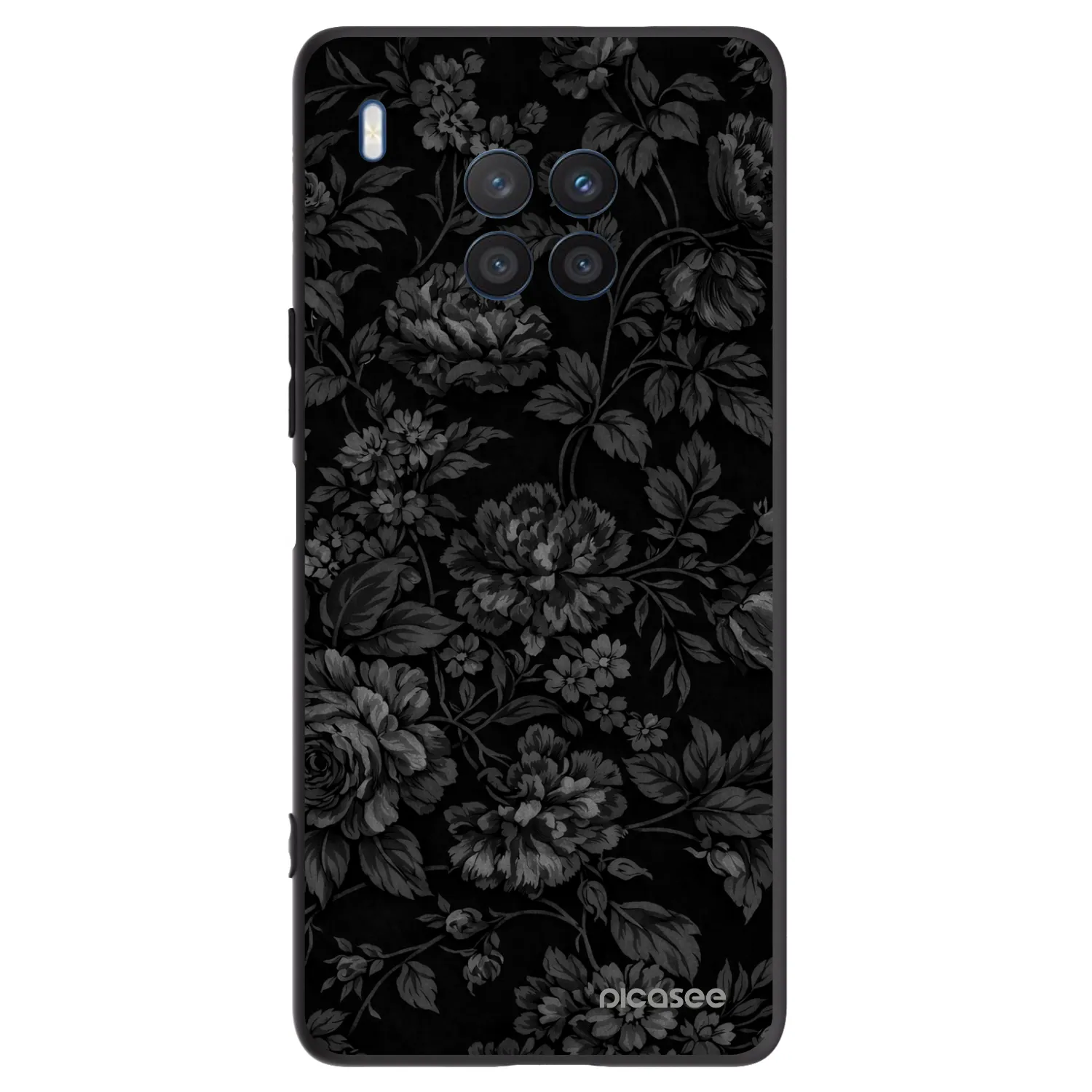 Picasee Μαύρη θήκη σιλικόνης για Honor 50 Lite - Dark Romance