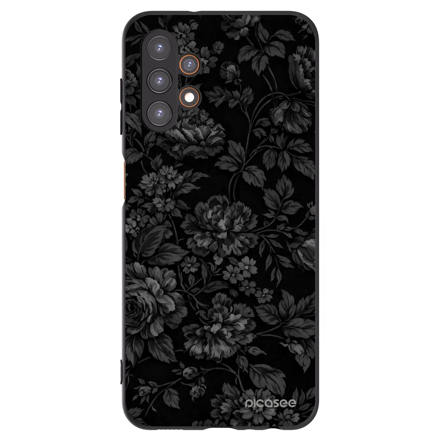Picasee Μαύρη θήκη σιλικόνης για Samsung Galaxy A13 4G A135 - Dark Romance