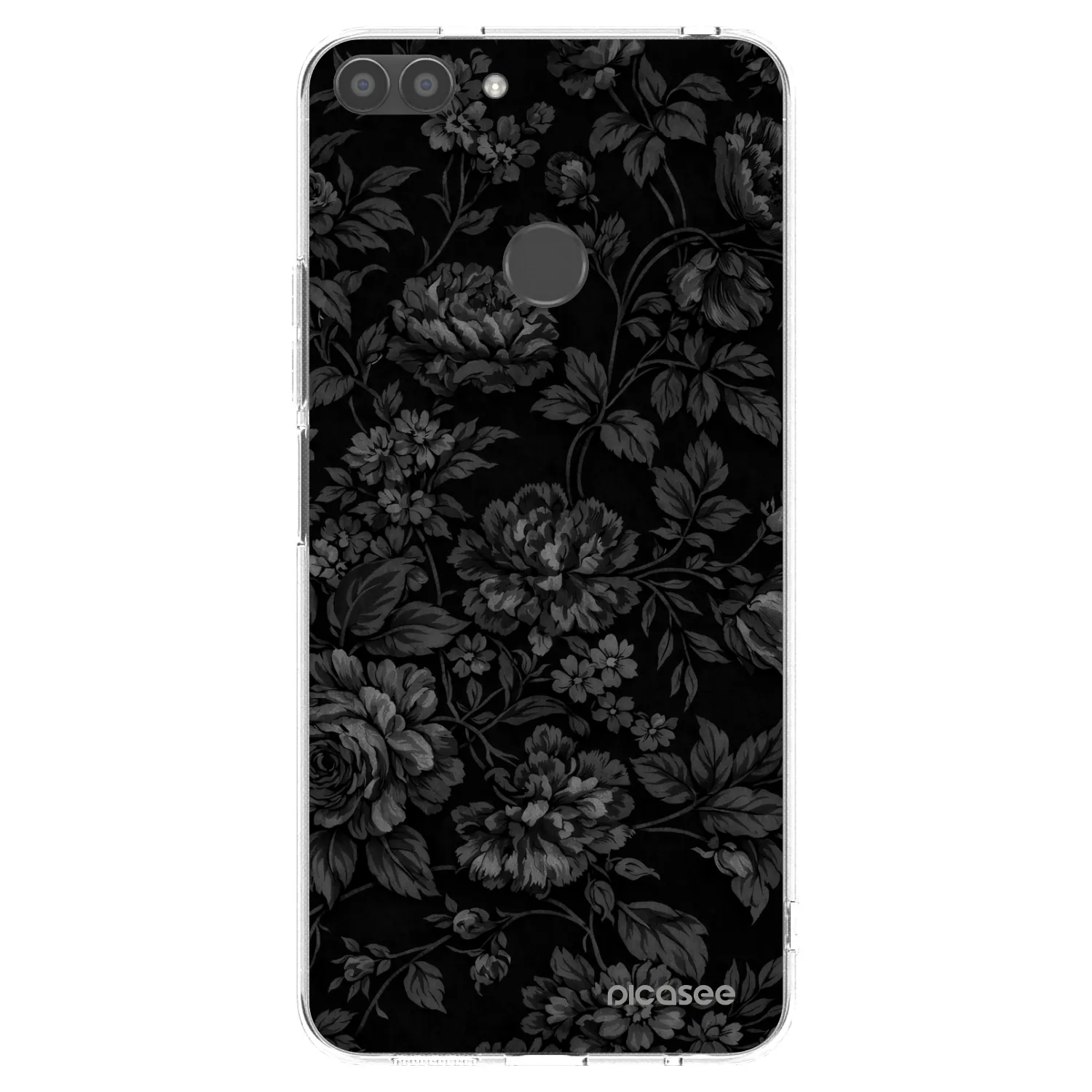 Picasee διαφανής θήκη σιλικόνης Huawei P Smart - Dark Romance