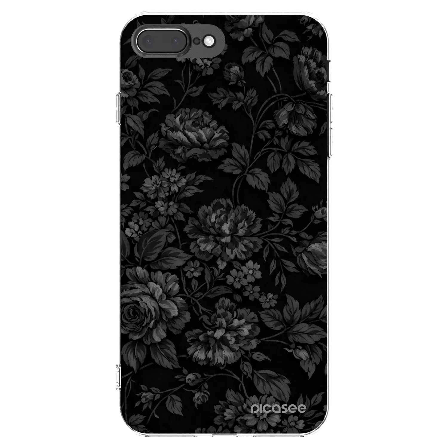 Picasee διαφανής θήκη σιλικόνης Apple iPhone 8 Plus - Dark Romance