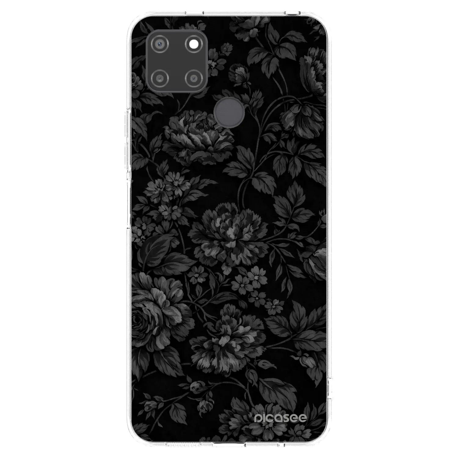 Picasee διαφανής θήκη σιλικόνης Realme C21Y - Dark Romance