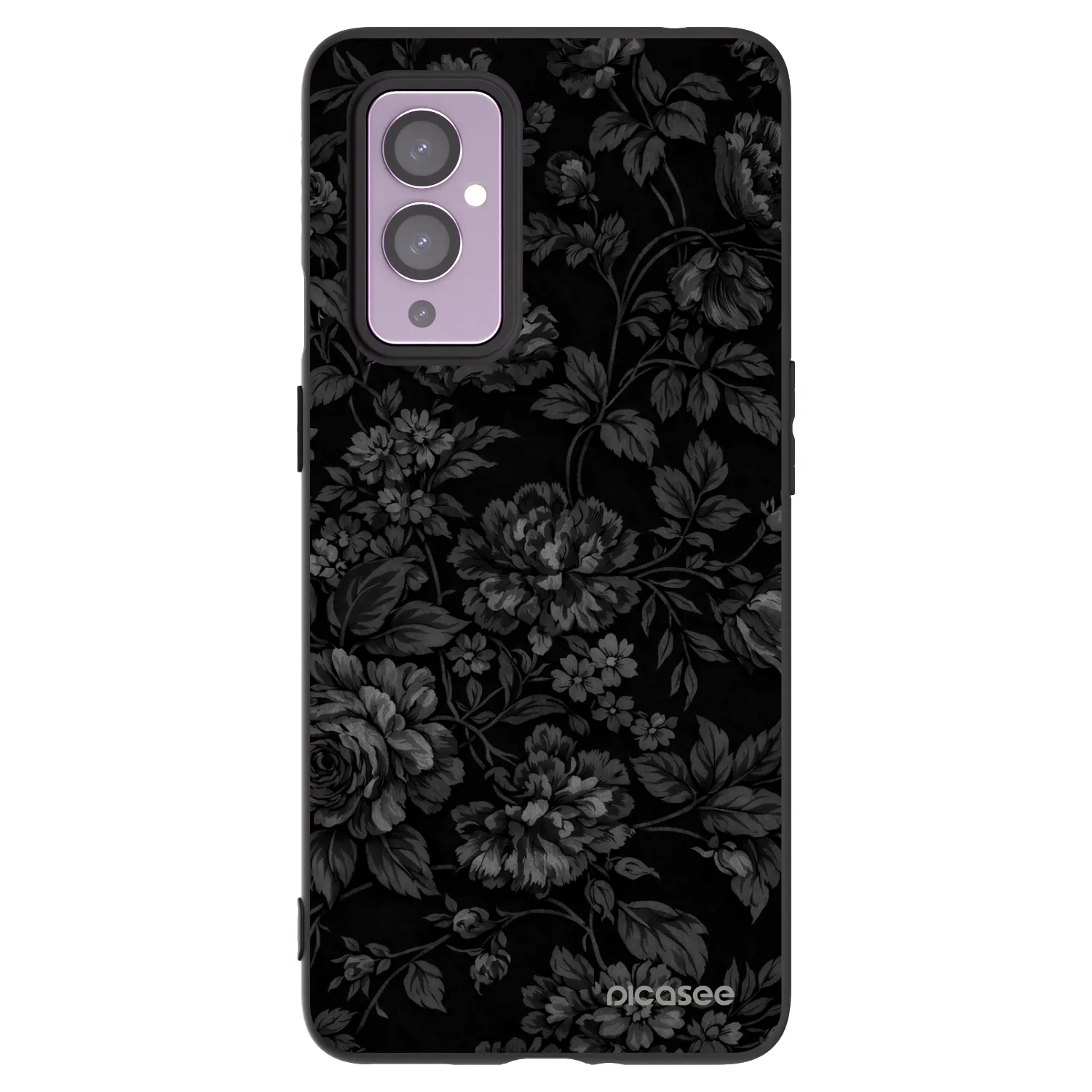 Picasee Μαύρη θήκη σιλικόνης για OnePlus 9 - Dark Romance