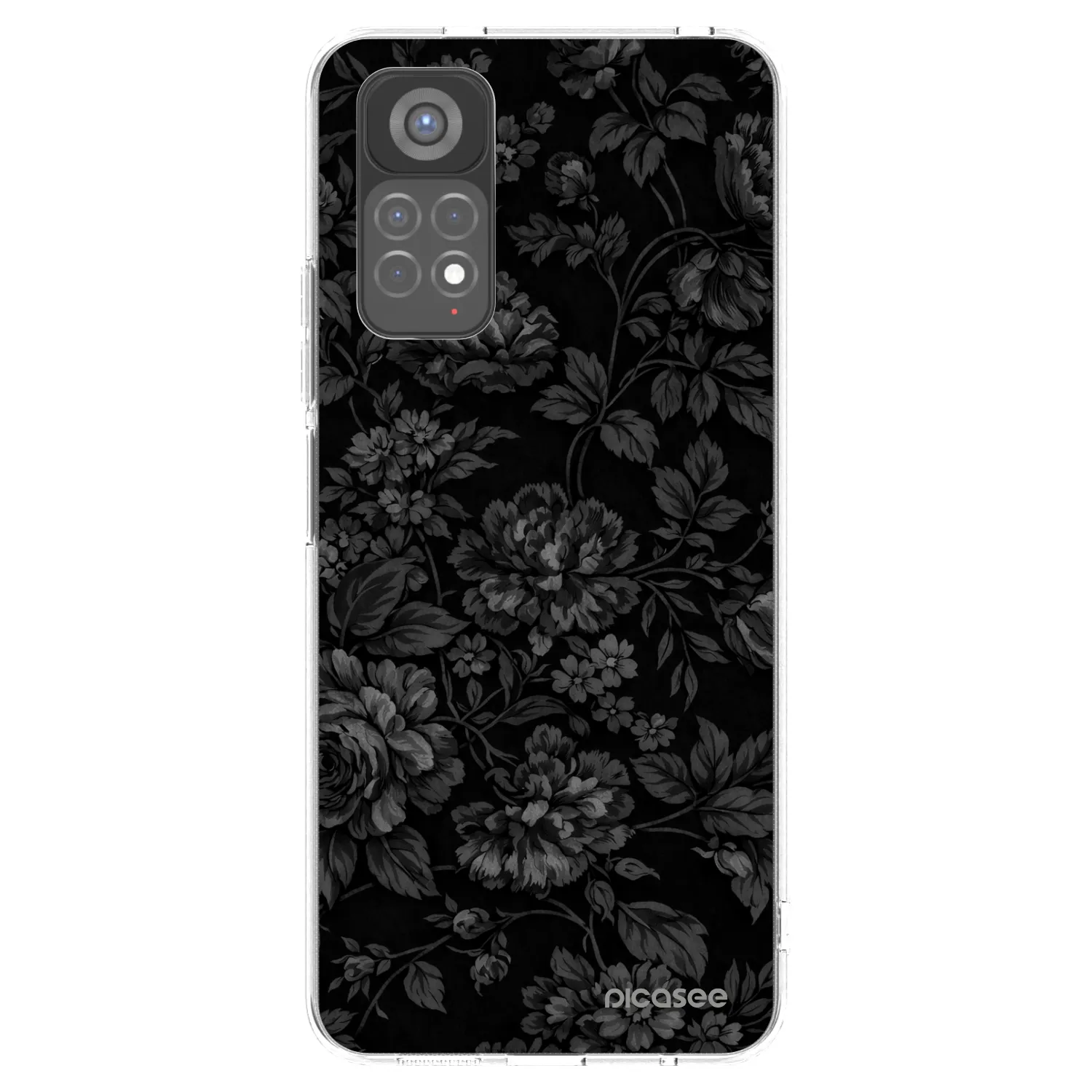 Picasee διαφανής θήκη σιλικόνης Xiaomi Redmi Note 11S 5G - Dark Romance