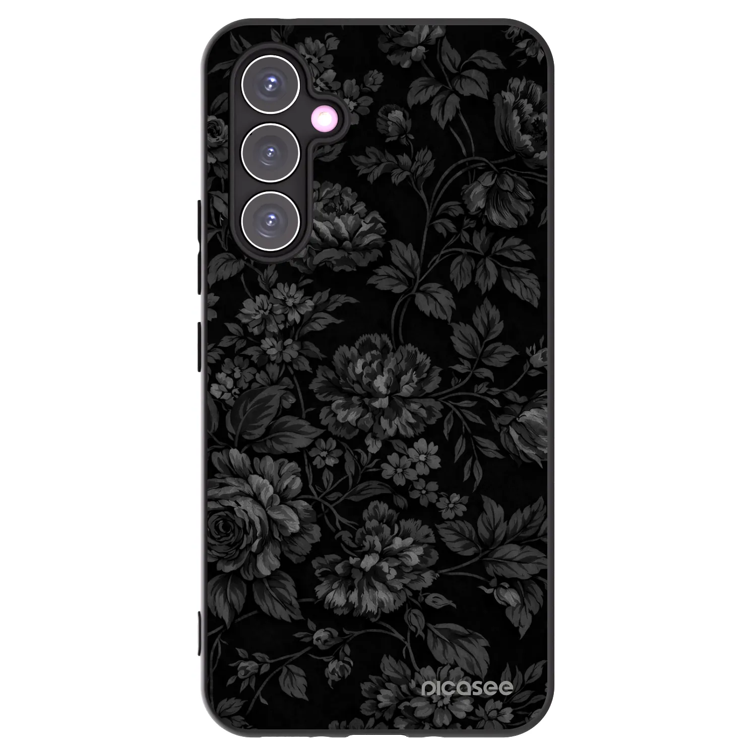 Picasee Μαύρη θήκη σιλικόνης για Samsung Galaxy A54 5G A546B - Dark Romance