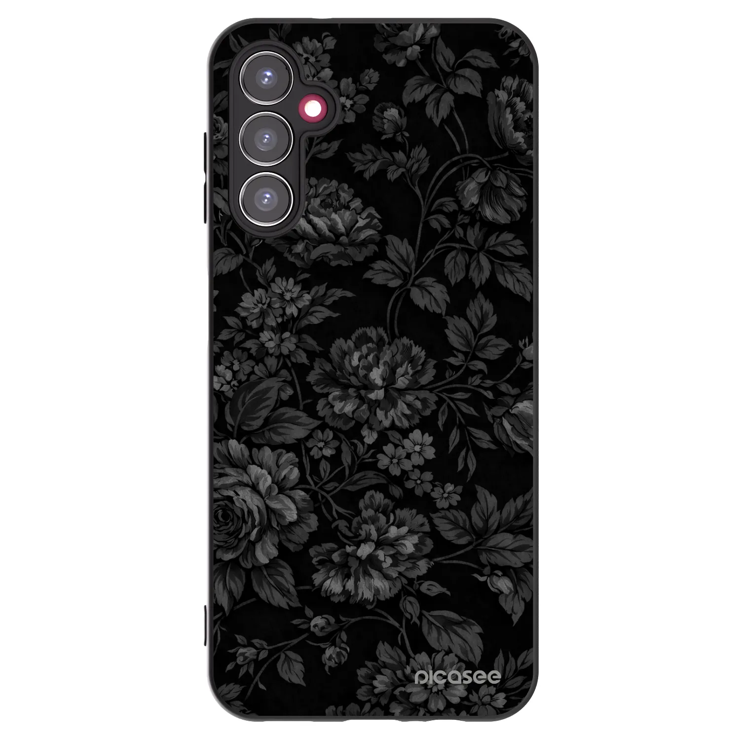 Picasee Μαύρη θήκη σιλικόνης για Samsung Galaxy A14 5G A146P - Dark Romance
