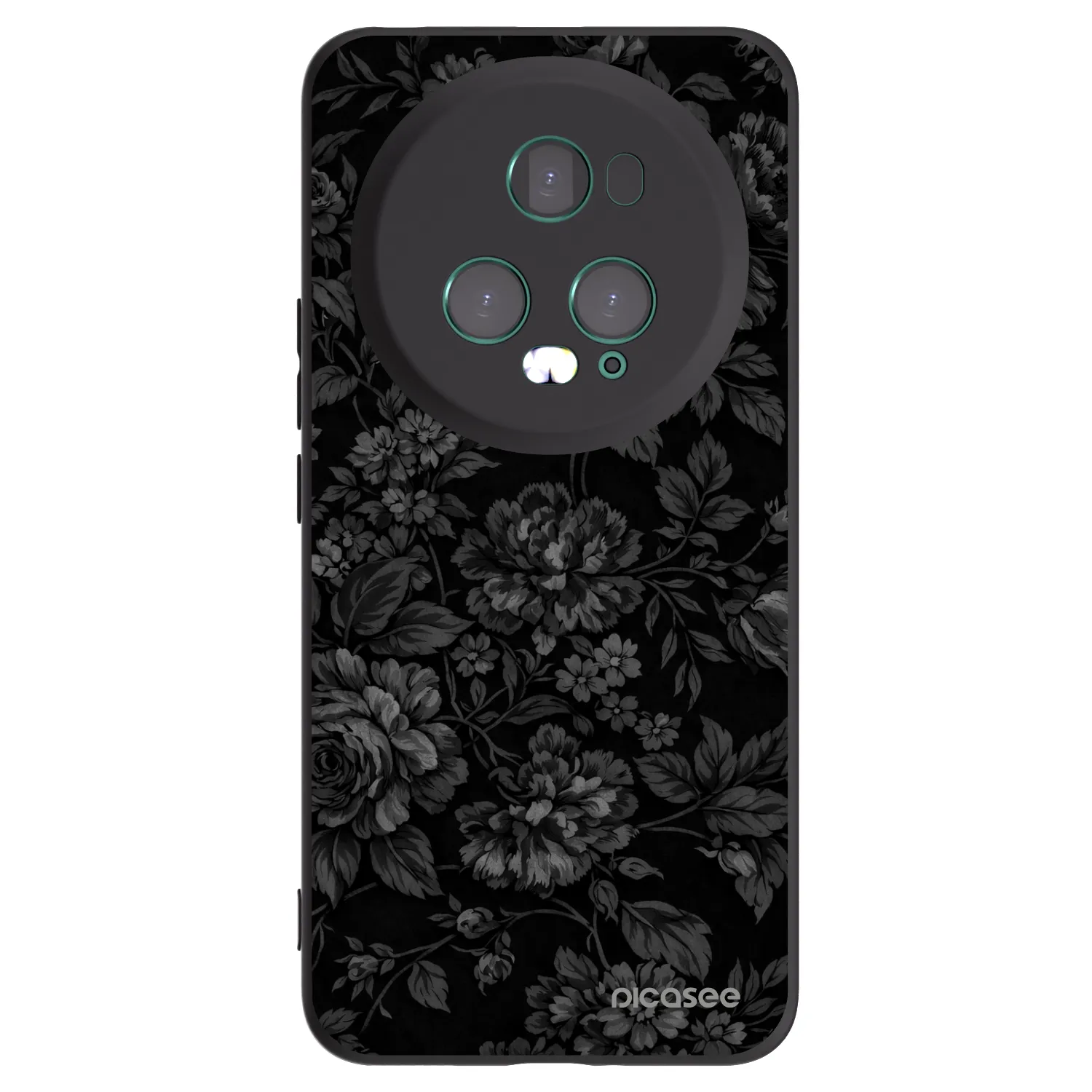 Picasee Μαύρη θήκη σιλικόνης για Honor Magic5 Pro - Dark Romance