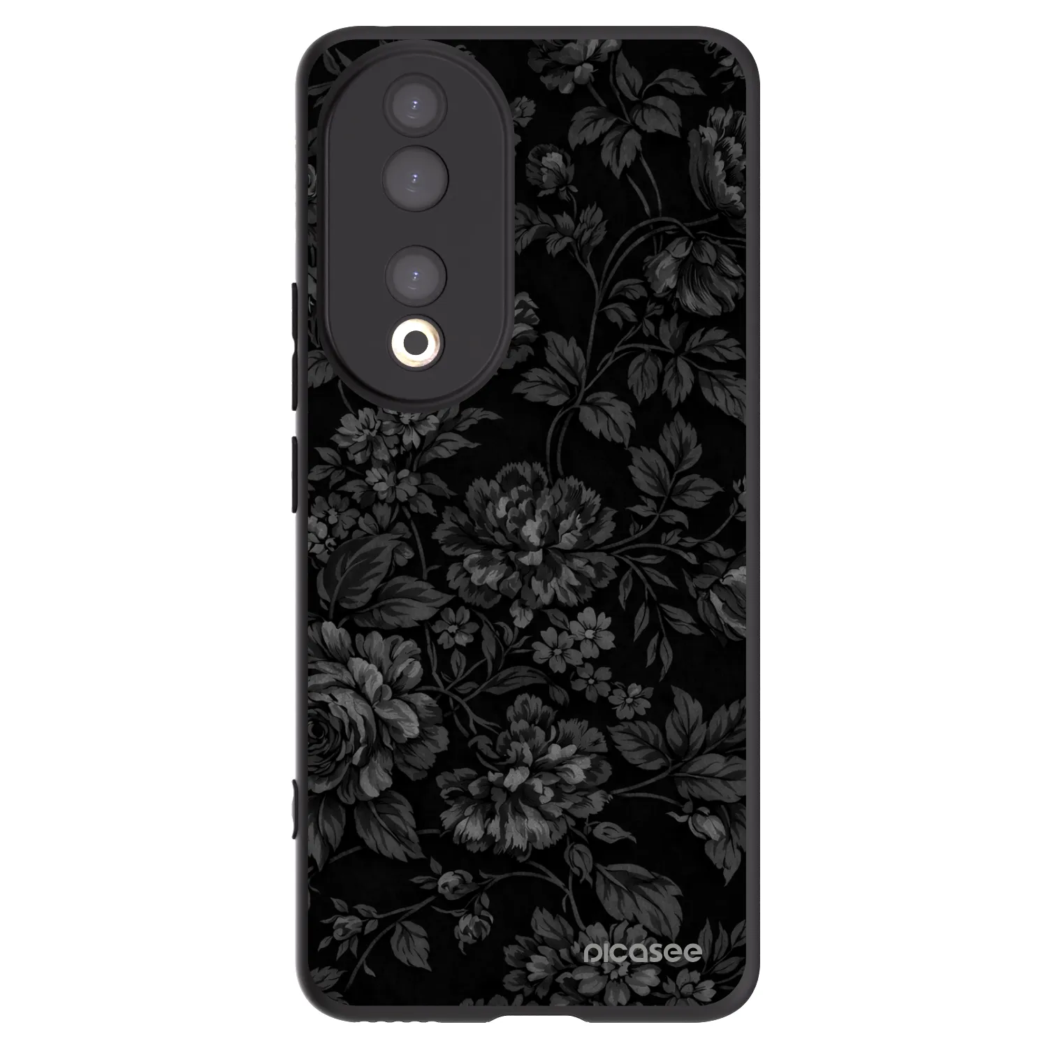 Picasee Μαύρη θήκη σιλικόνης για Honor 90 5G - Dark Romance