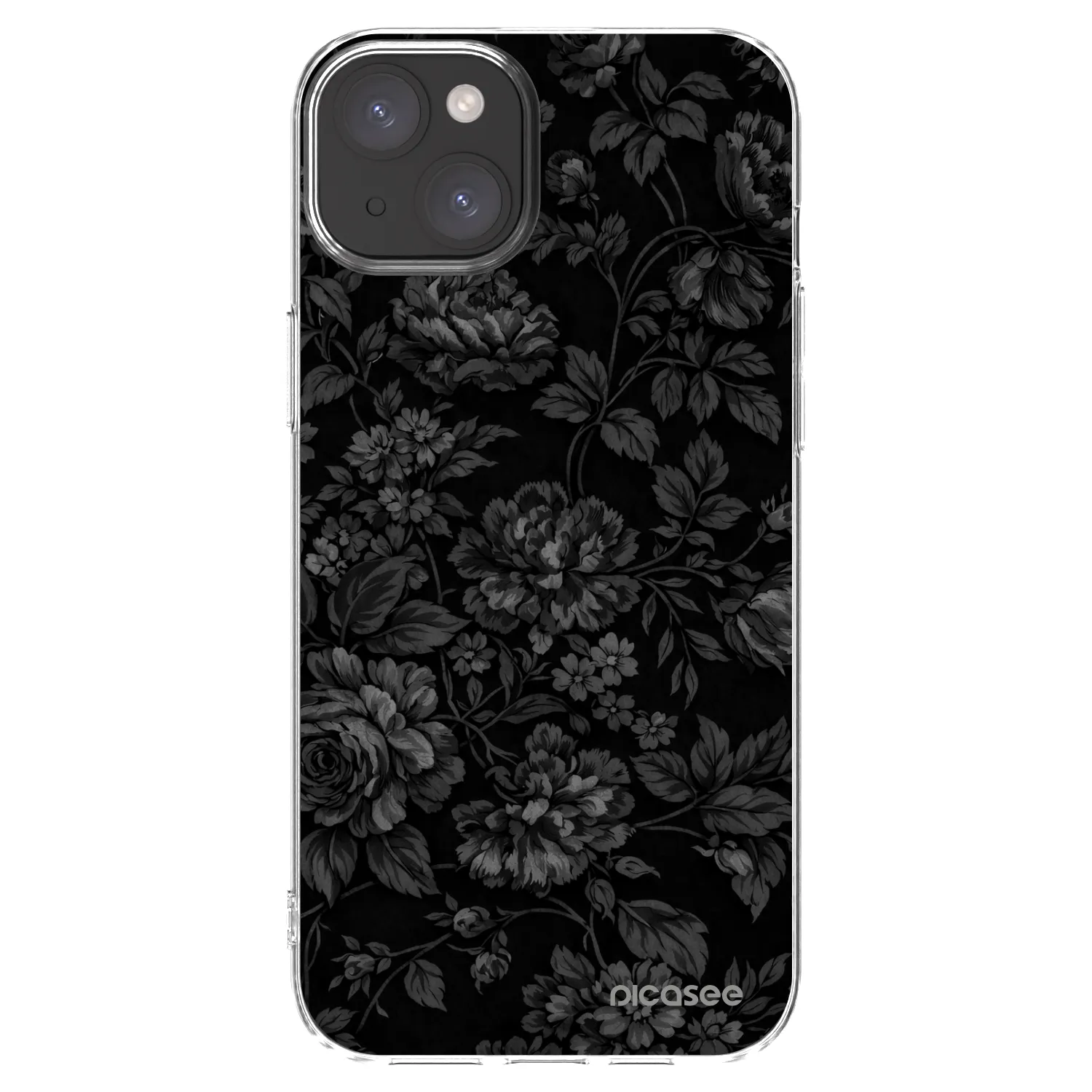 Picasee διαφανής θήκη σιλικόνης Apple iPhone 15 Plus - Dark Romance