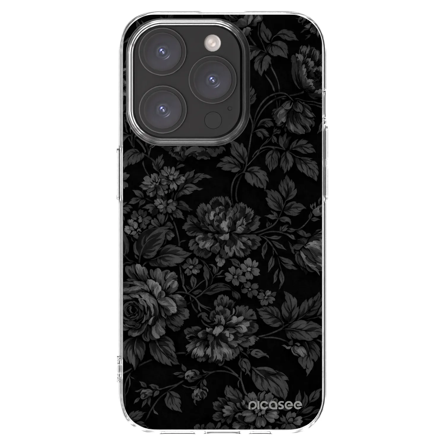 Picasee διαφανής θήκη σιλικόνης Apple iPhone 15 Pro - Dark Romance