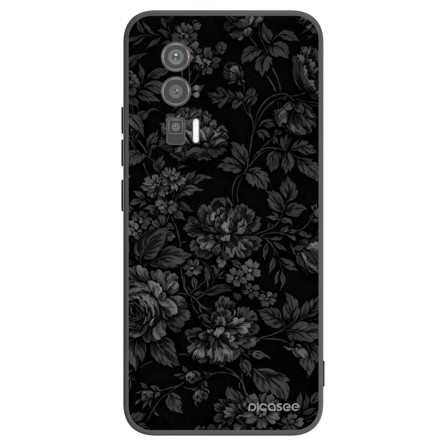Picasee Μαύρη θήκη σιλικόνης για Xiaomi Poco F5 Pro 5G - Dark Romance