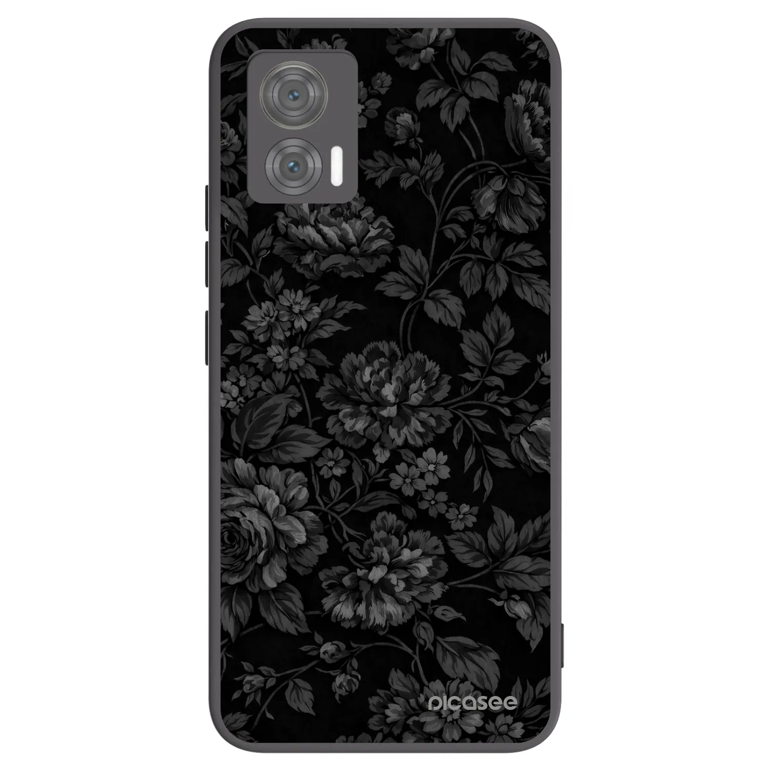 Picasee Μαύρη θήκη σιλικόνης για Motorola Edge 30 Neo - Dark Romance