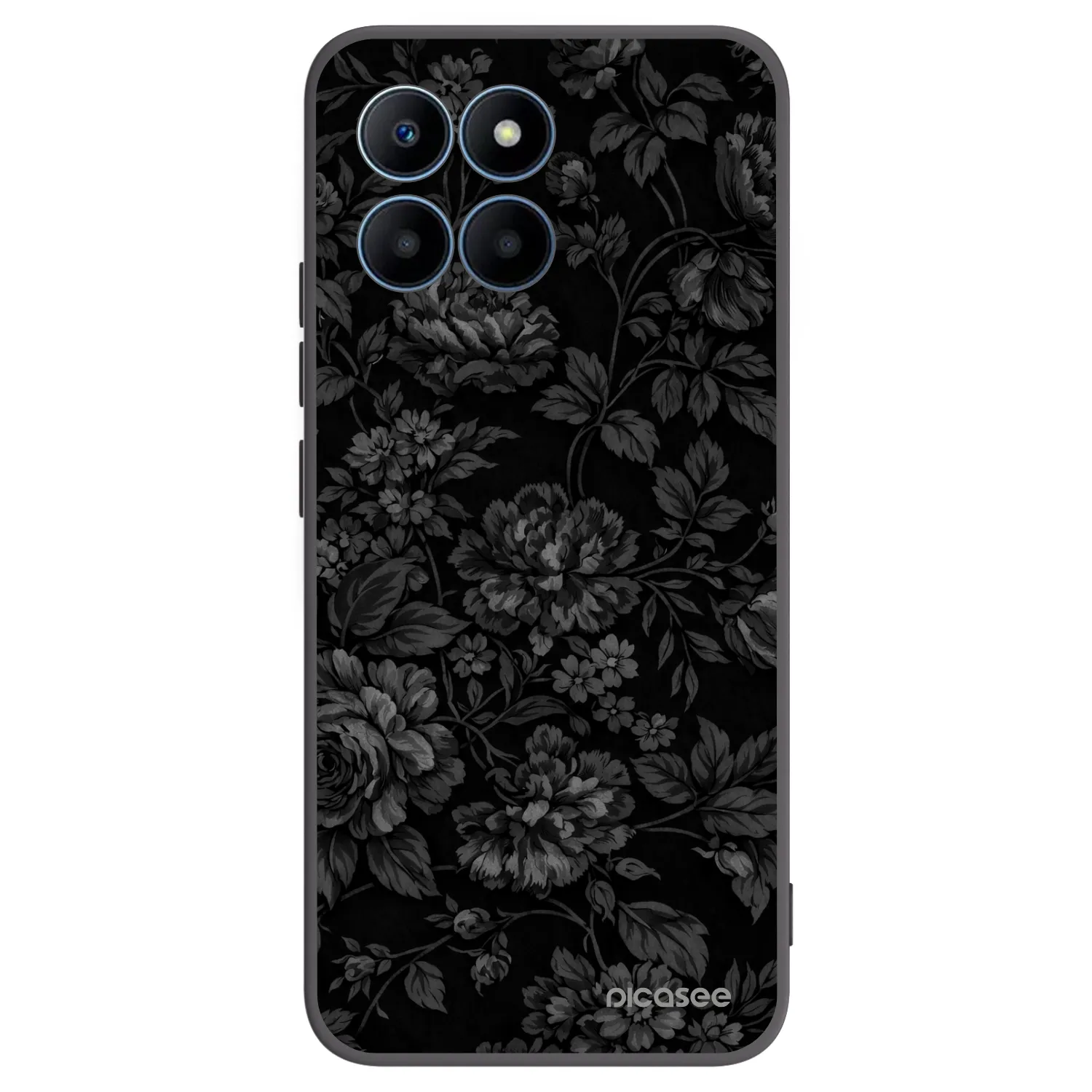 Picasee Μαύρη θήκη σιλικόνης για Honor 70 Lite - Dark Romance