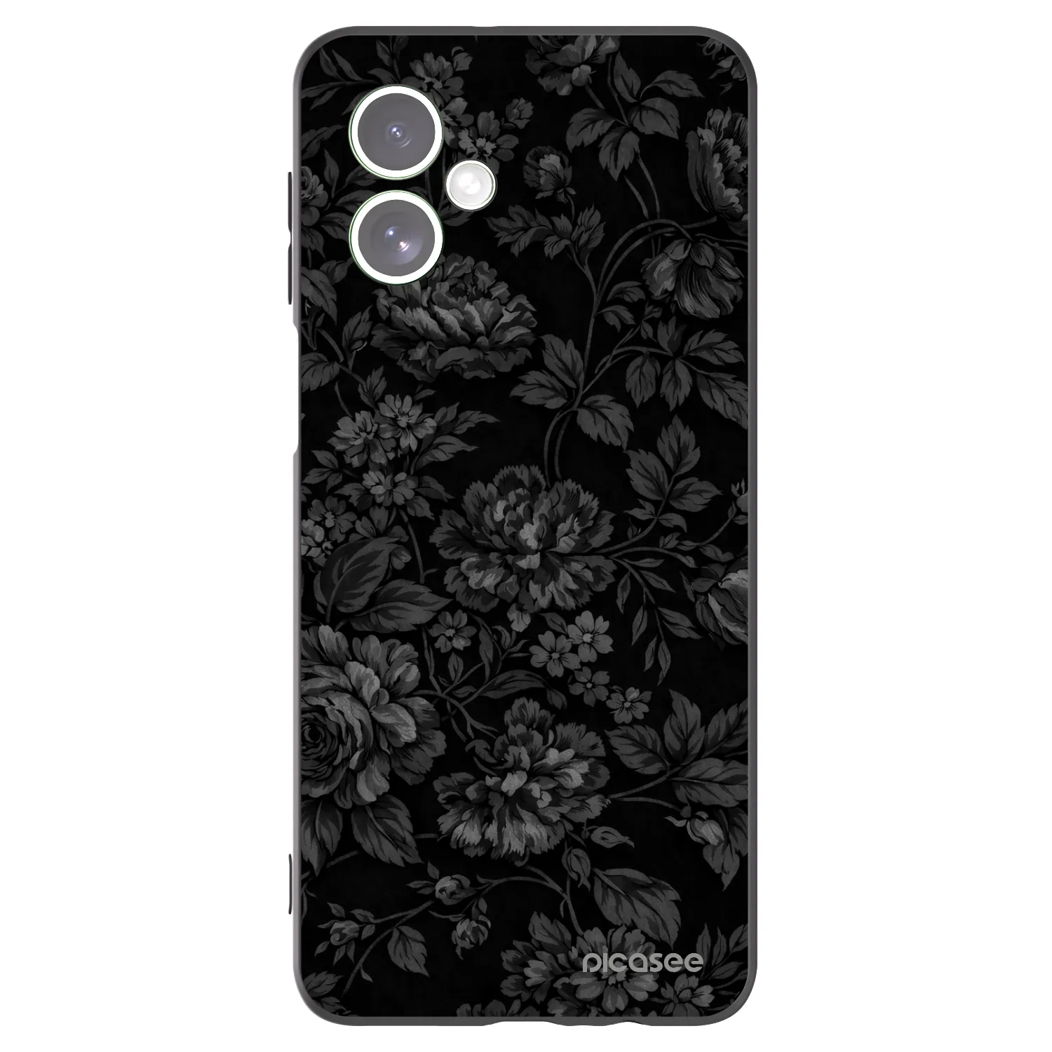 Picasee Μαύρη θήκη σιλικόνης για Motorola Moto G54 5G - Dark Romance