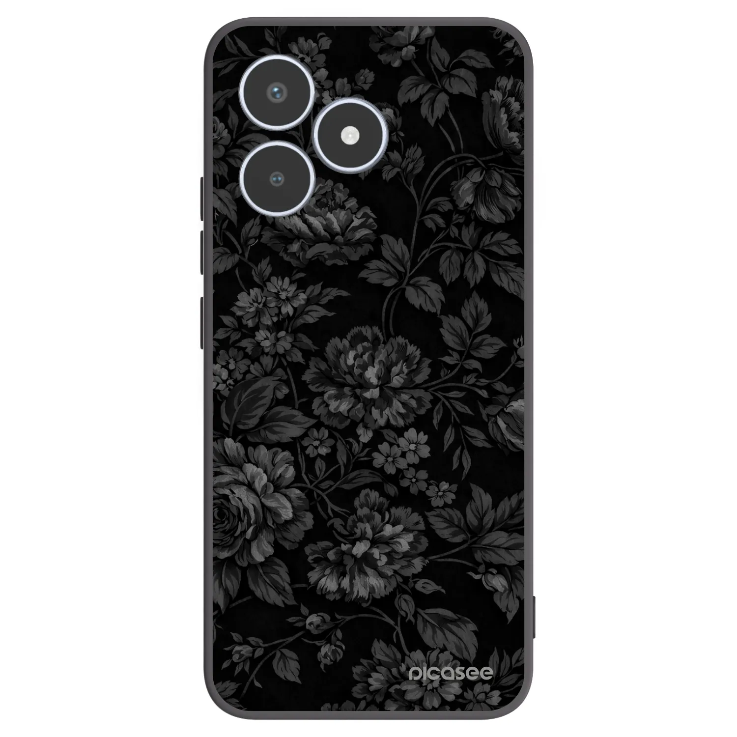Picasee Μαύρη θήκη σιλικόνης για Realme C53 - Dark Romance