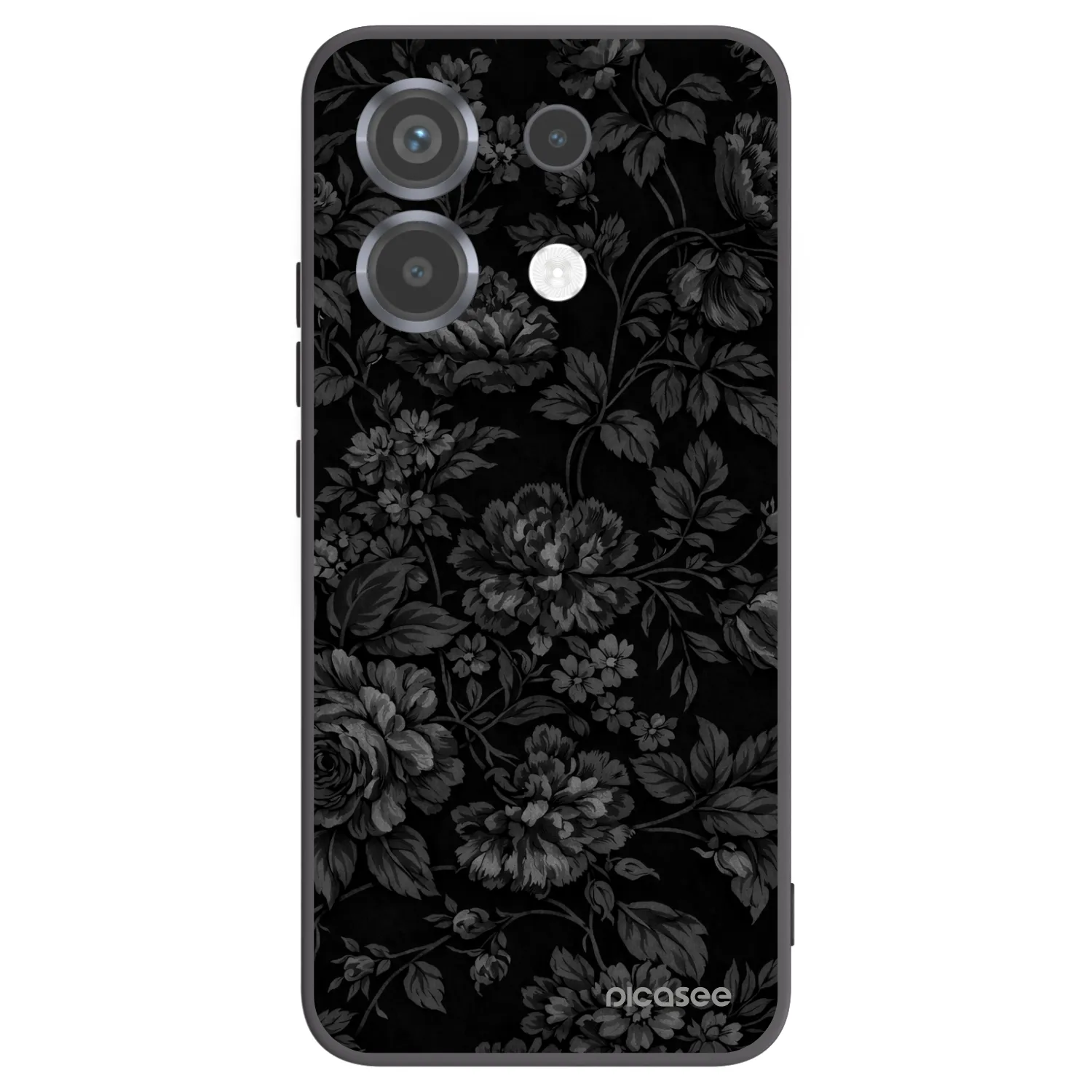 Picasee Μαύρη θήκη σιλικόνης για Xiaomi Poco X6 - Dark Romance