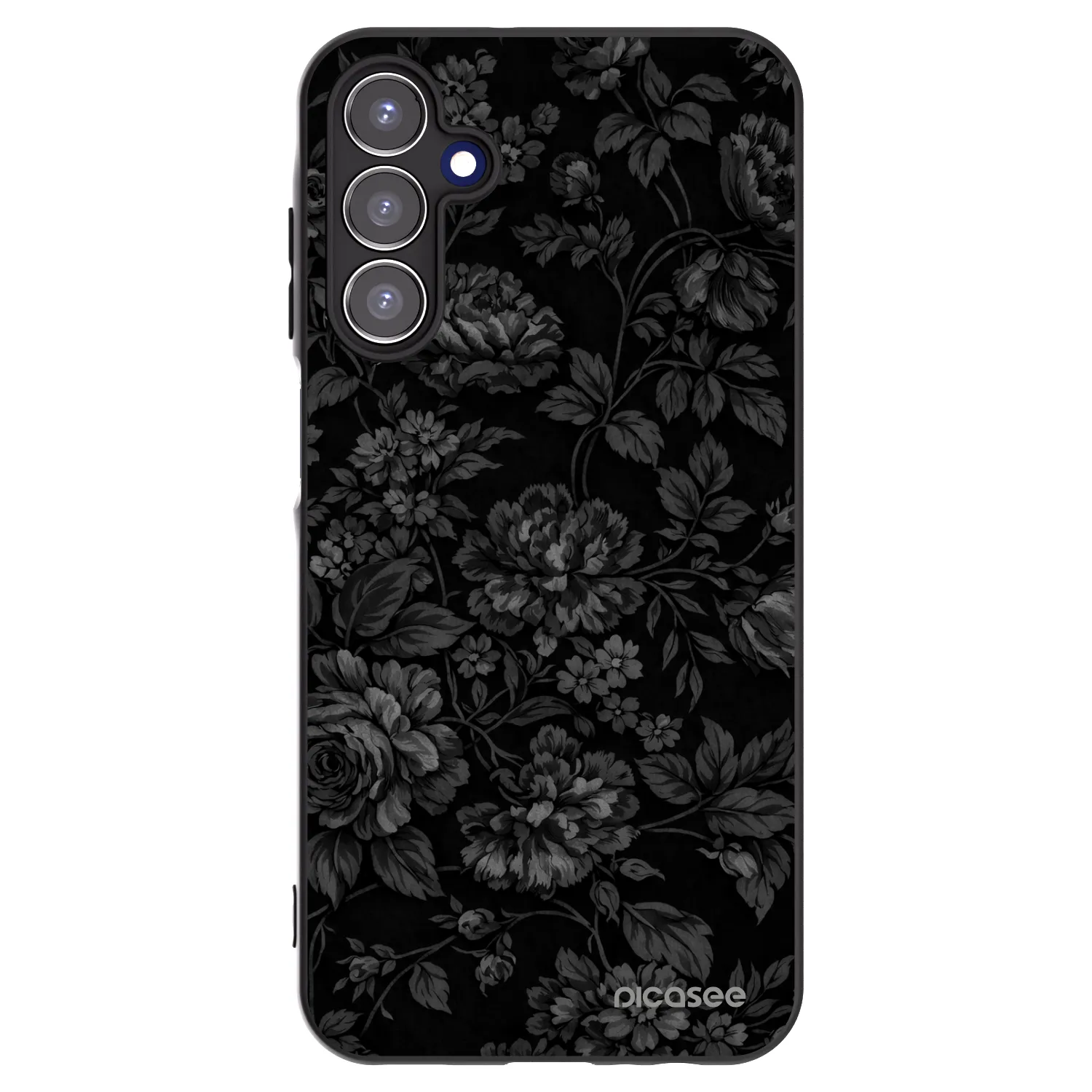 Picasee Μαύρη θήκη σιλικόνης για Samsung Galaxy A15 A156B 5G - Dark Romance