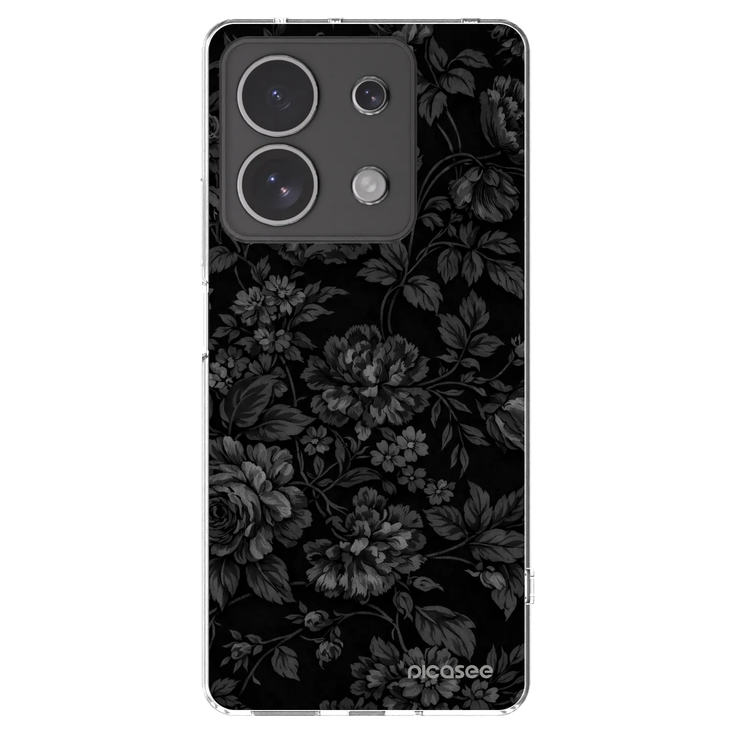 Picasee διαφανής θήκη σιλικόνης Xiaomi Redmi Note 13 4G - Dark Romance