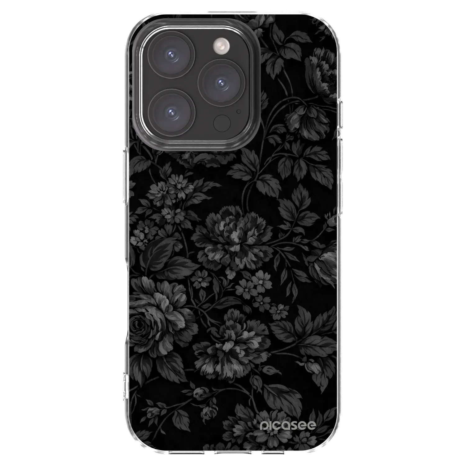 Picasee διαφανής θήκη σιλικόνης Apple iPhone 16 Pro - Dark Romance