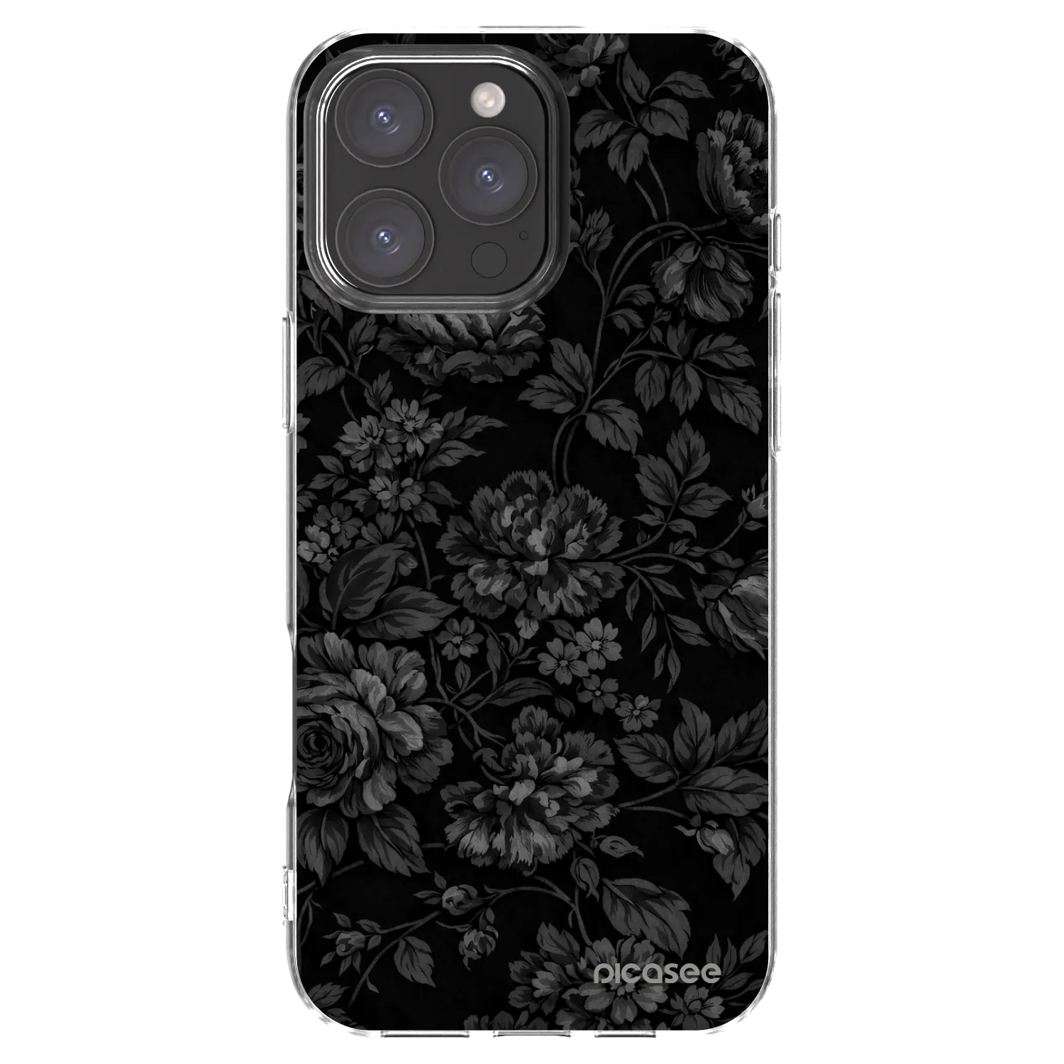 Picasee διαφανής θήκη σιλικόνης Apple iPhone 16 Pro Max - Dark Romance