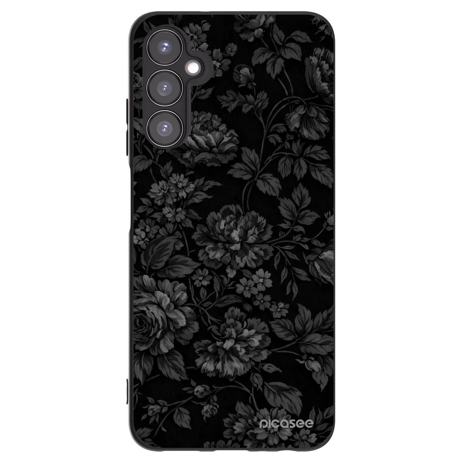 Picasee Μαύρη θήκη σιλικόνης για Samsung Galaxy A05s A057G - Dark Romance