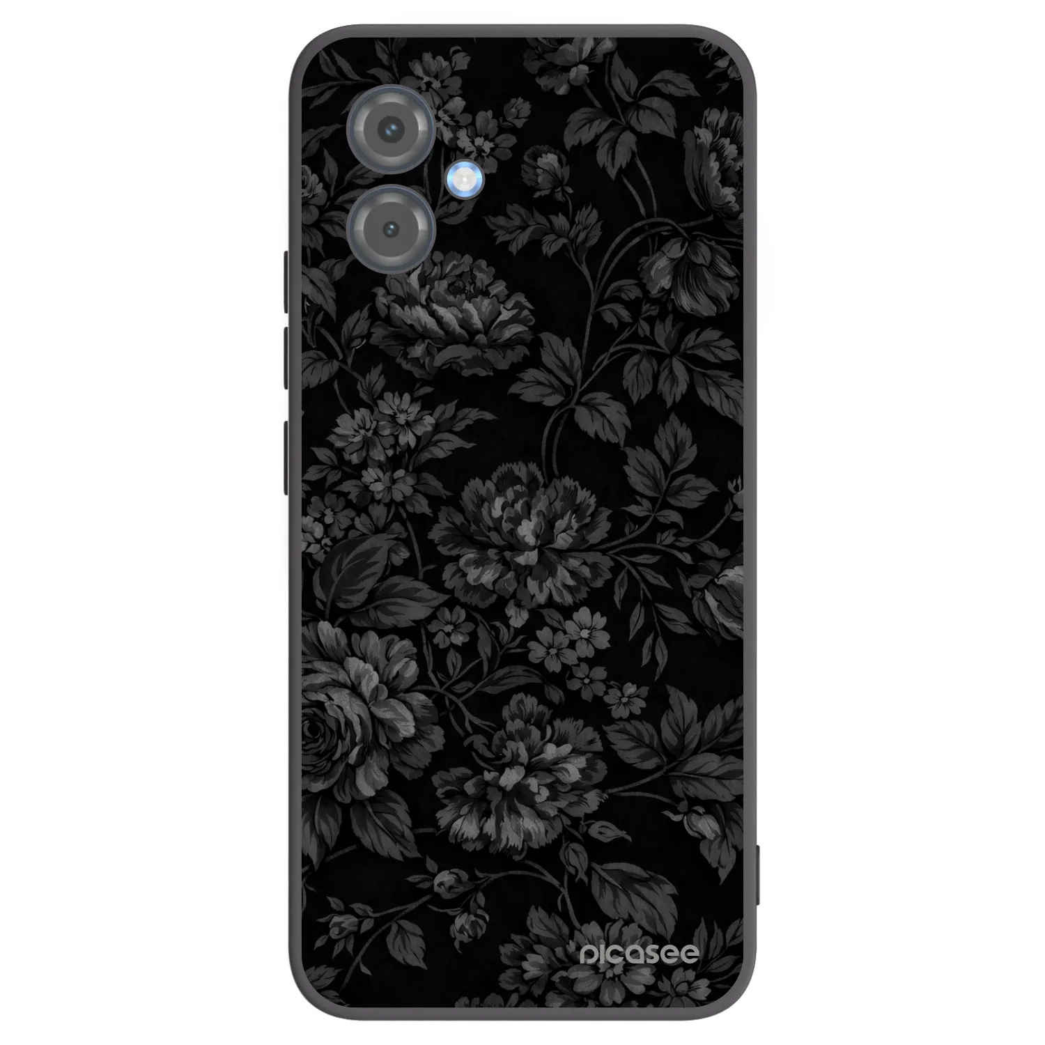 Picasee Μαύρη θήκη σιλικόνης για Motorola Moto G14 - Dark Romance
