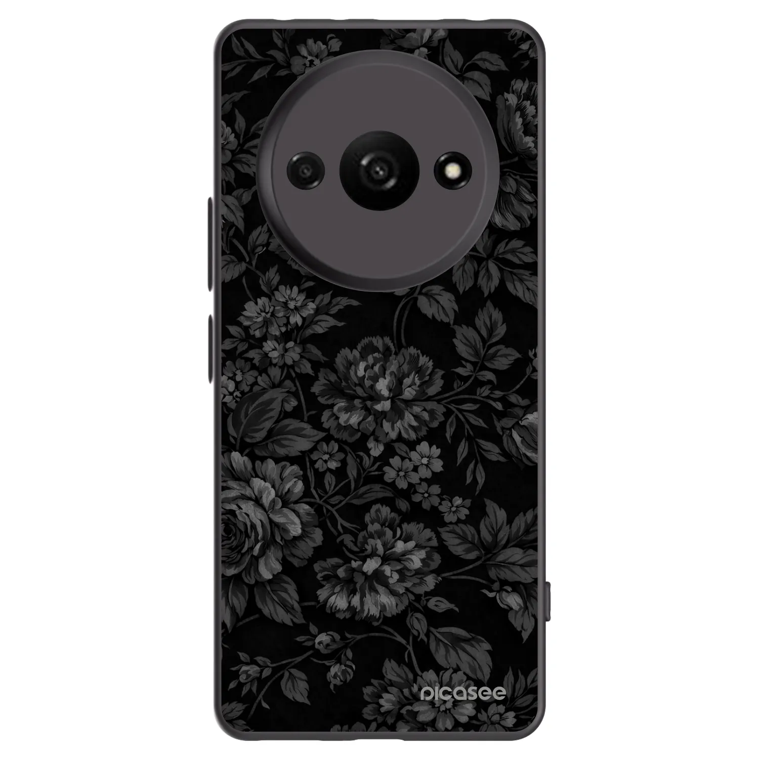 Picasee Μαύρη θήκη σιλικόνης για Xiaomi Redmi A3 - Dark Romance