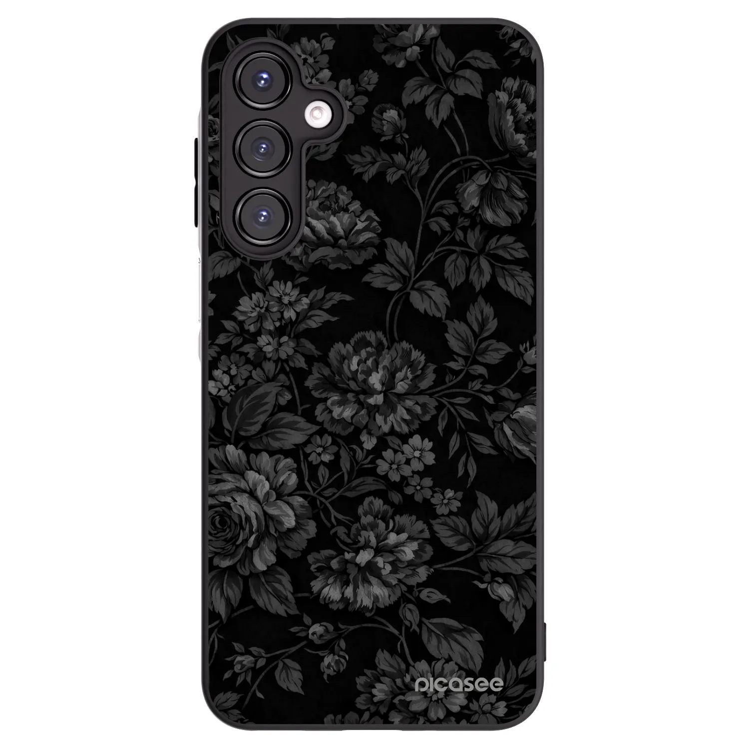 Picasee Μαύρη θήκη σιλικόνης για Samsung Galaxy A16 5G - Dark Romance