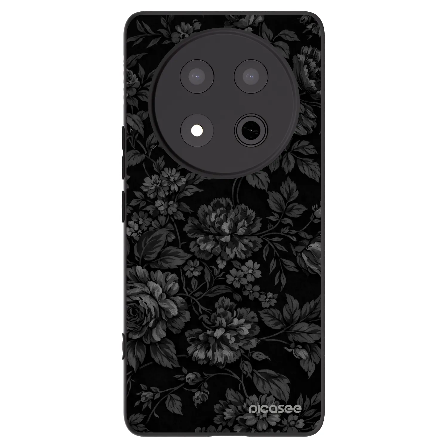 Picasee Μαύρη θήκη σιλικόνης για Honor Magic7 Lite 5G - Dark Romance