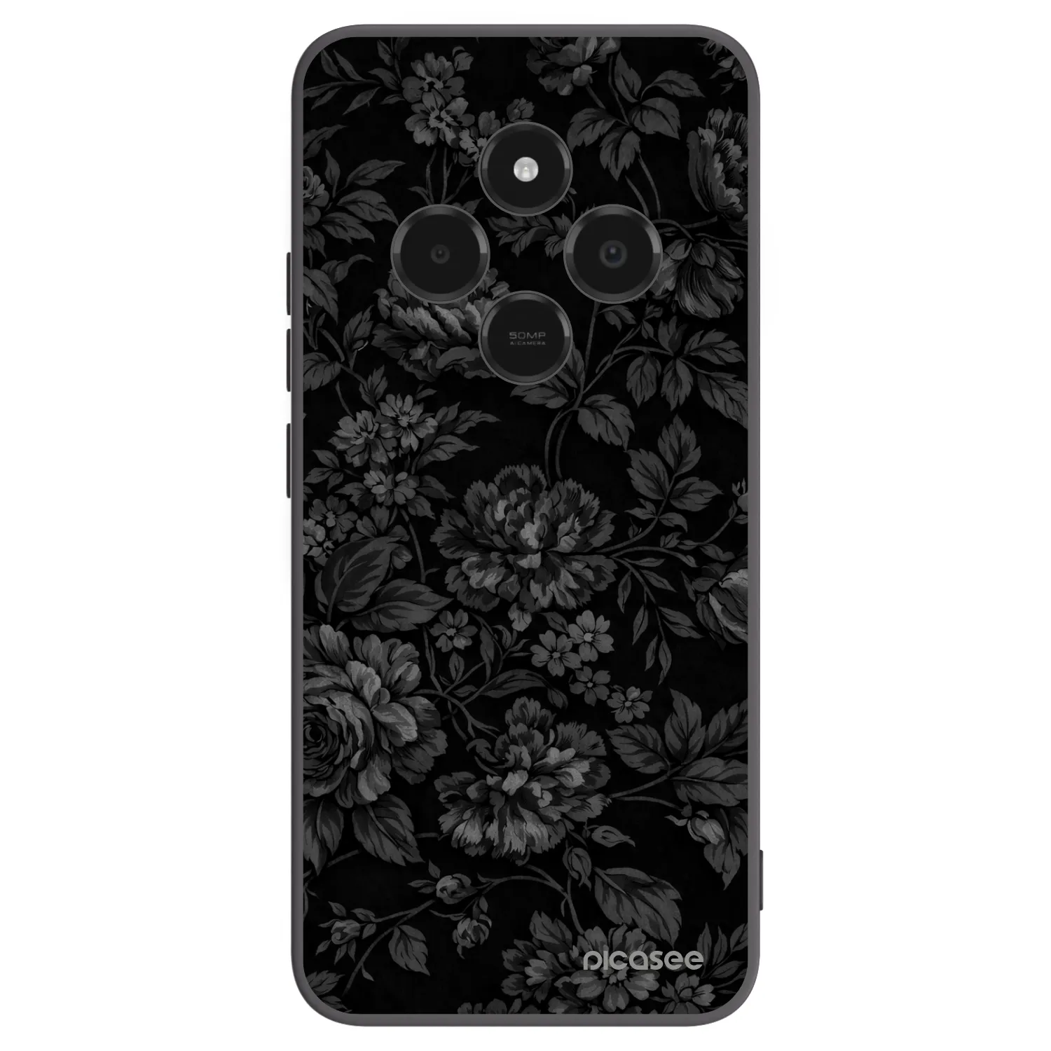 Picasee Μαύρη θήκη σιλικόνης για Xiaomi Poco C75 - Dark Romance