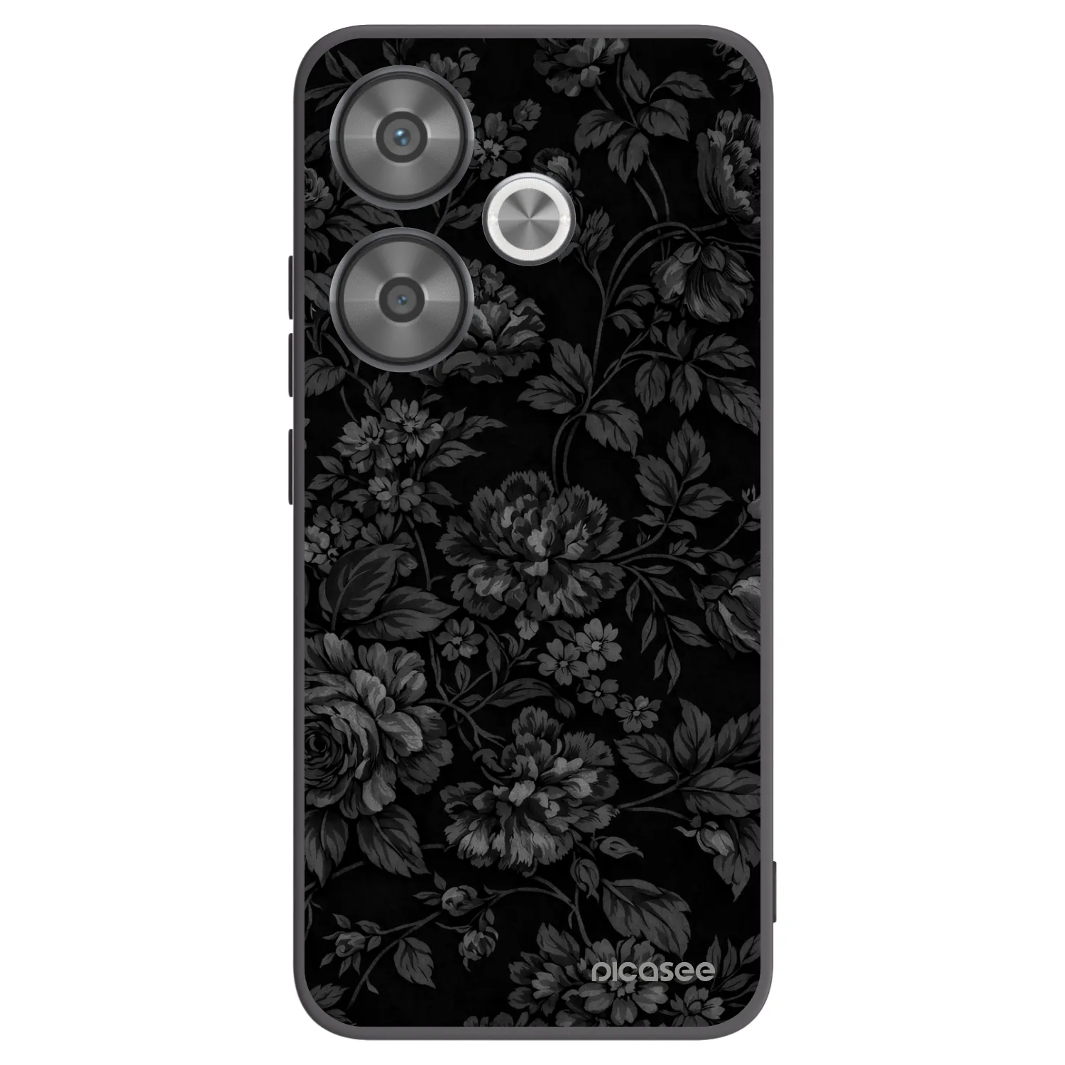 Picasee Μαύρη θήκη σιλικόνης για Xiaomi Poco F6 - Dark Romance