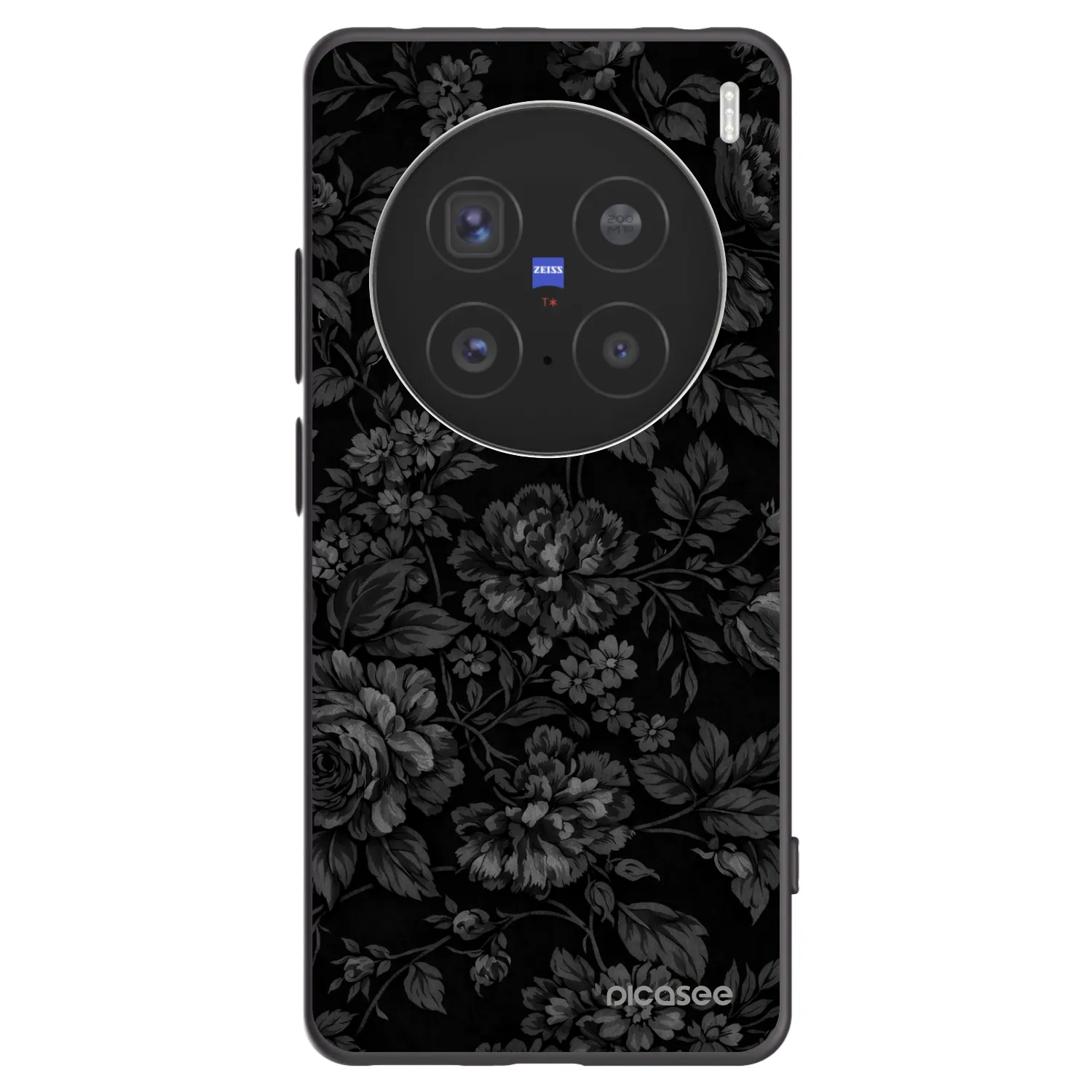 Picasee Μαύρη θήκη σιλικόνης για Vivo X200 Pro - Dark Romance
