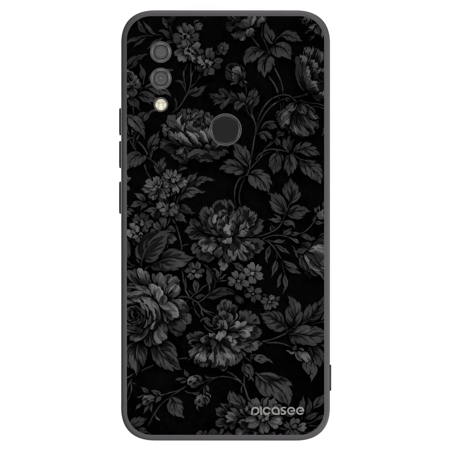 Picasee Μαύρη θήκη σιλικόνης για Xiaomi Redmi 7 - Dark Romance