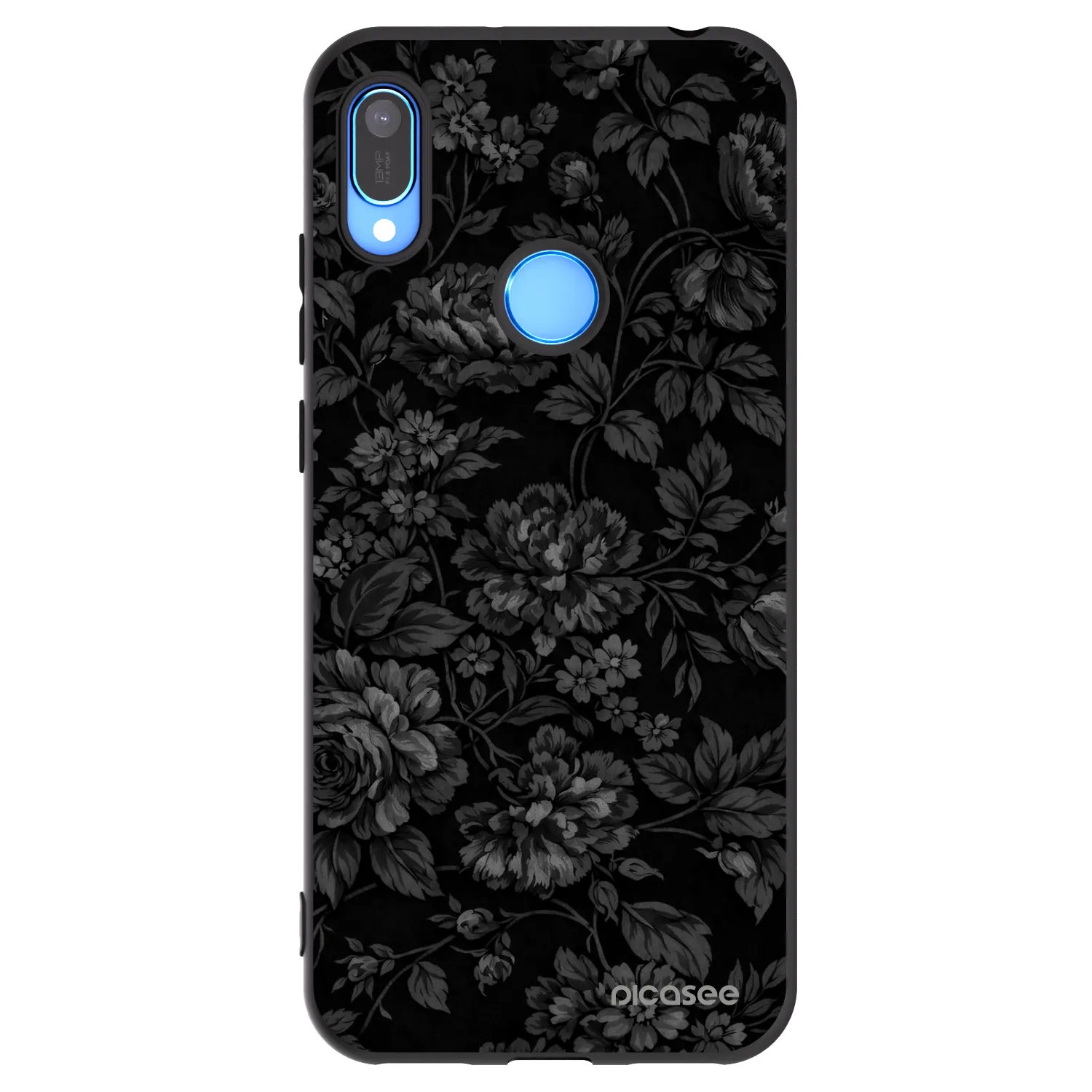 Picasee Μαύρη θήκη σιλικόνης για Huawei Y6 2019 - Dark Romance