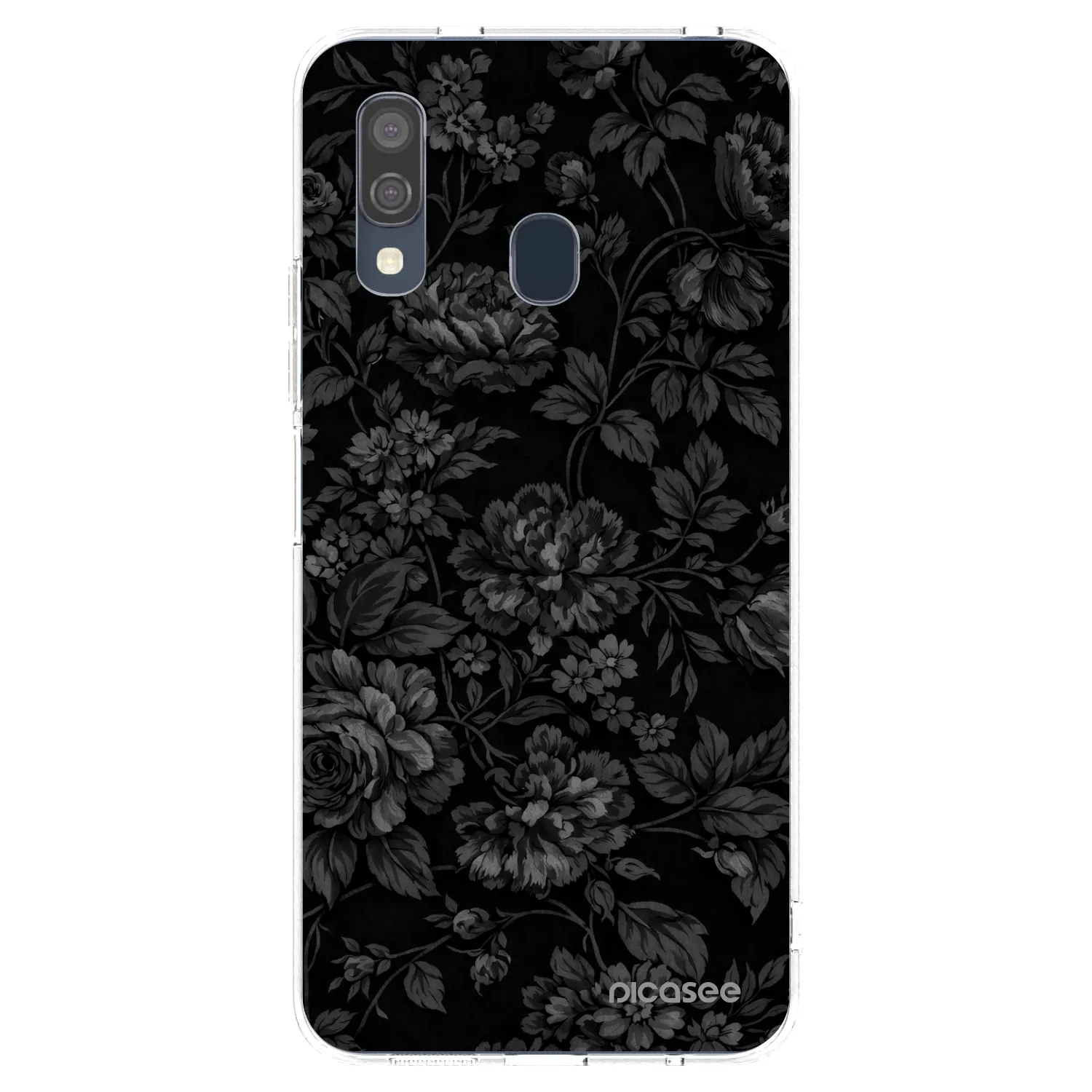 Picasee διαφανής θήκη σιλικόνης Samsung Galaxy A40 A405F - Dark Romance