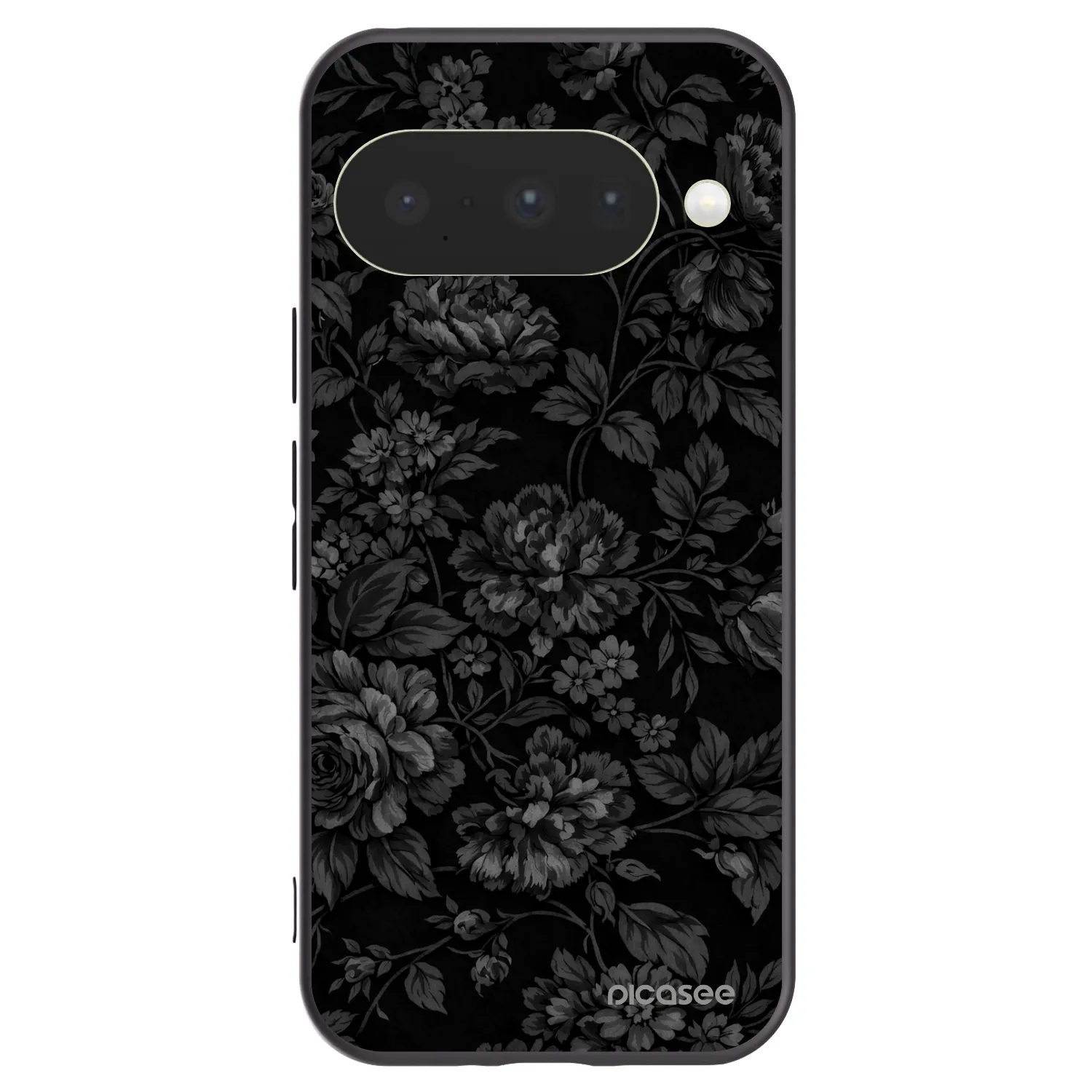 Picasee Μαύρη θήκη σιλικόνης για Google Pixel 10 - Dark Romance
