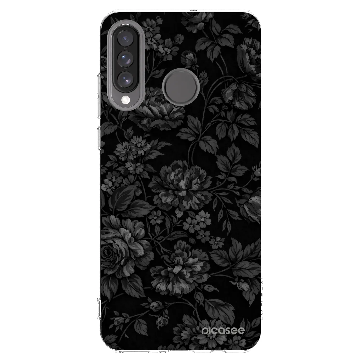 Picasee διαφανής θήκη σιλικόνης Huawei P30 Lite - Dark Romance