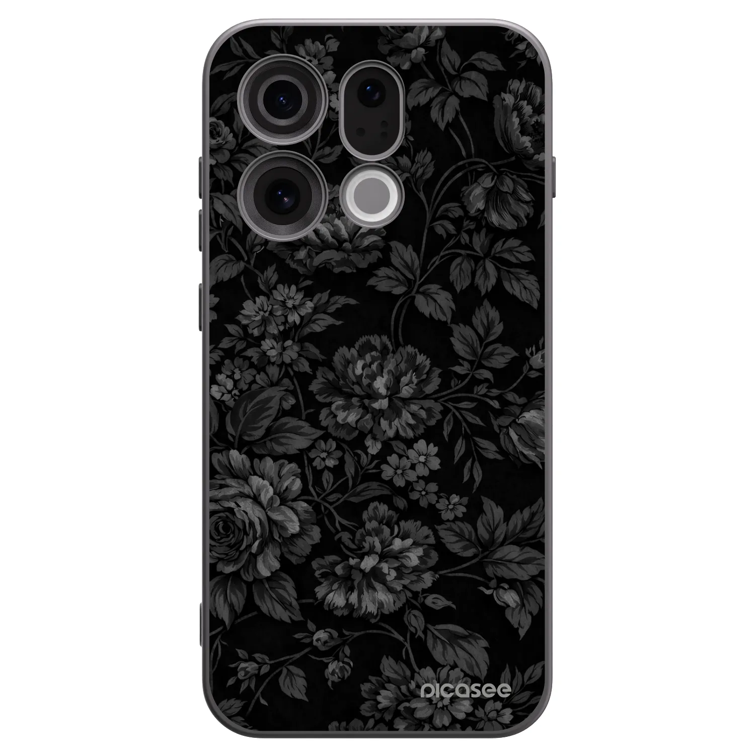 Picasee Μαύρη θήκη σιλικόνης για OPPO Find X9 - Dark Romance