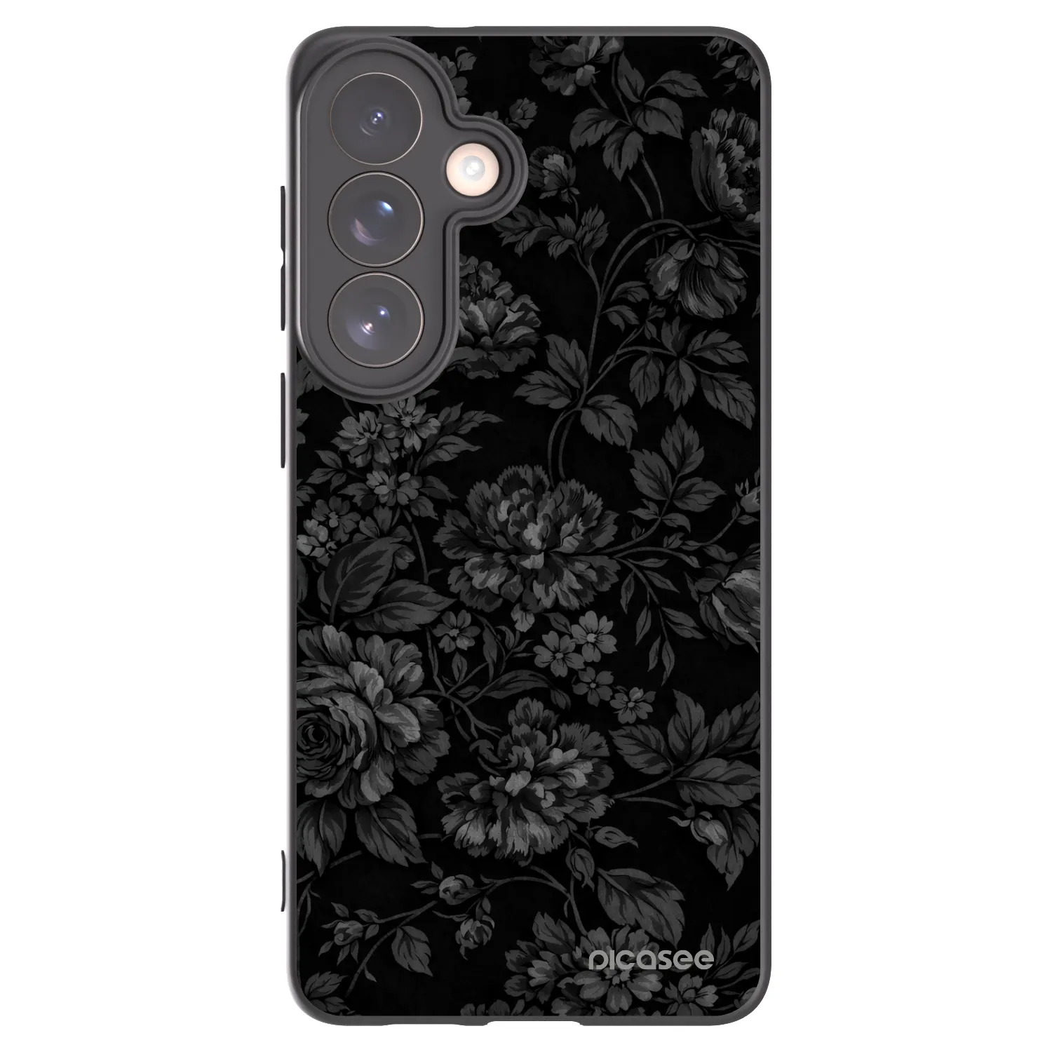 Picasee Μαύρη θήκη σιλικόνης για Samsung Galaxy S26+ - Dark Romance